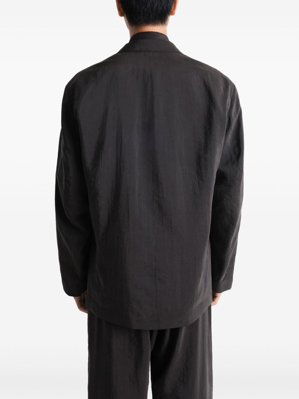 double-breasted blazer
