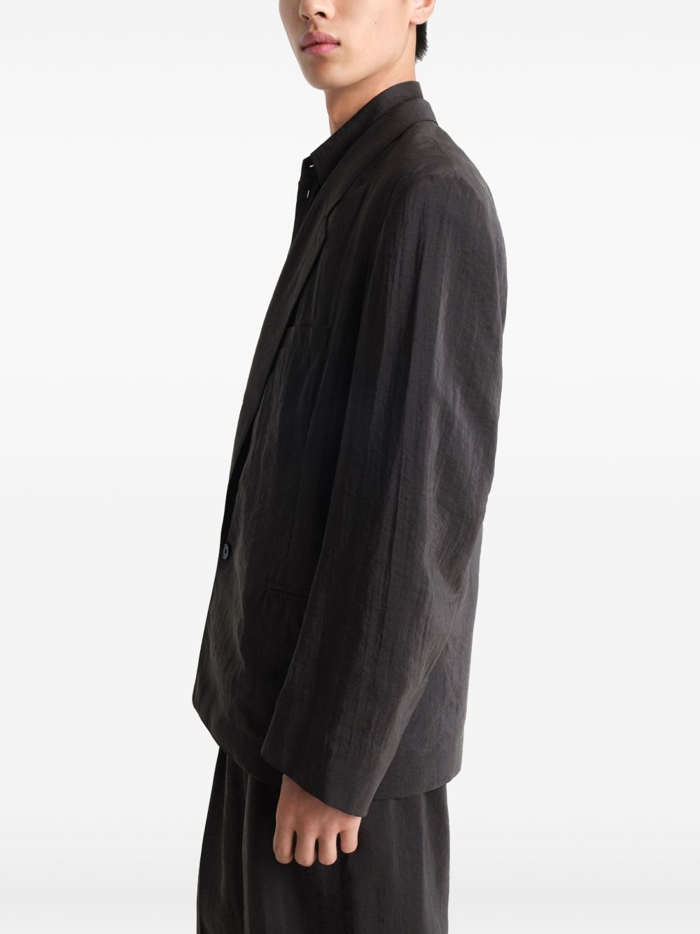 double-breasted blazer