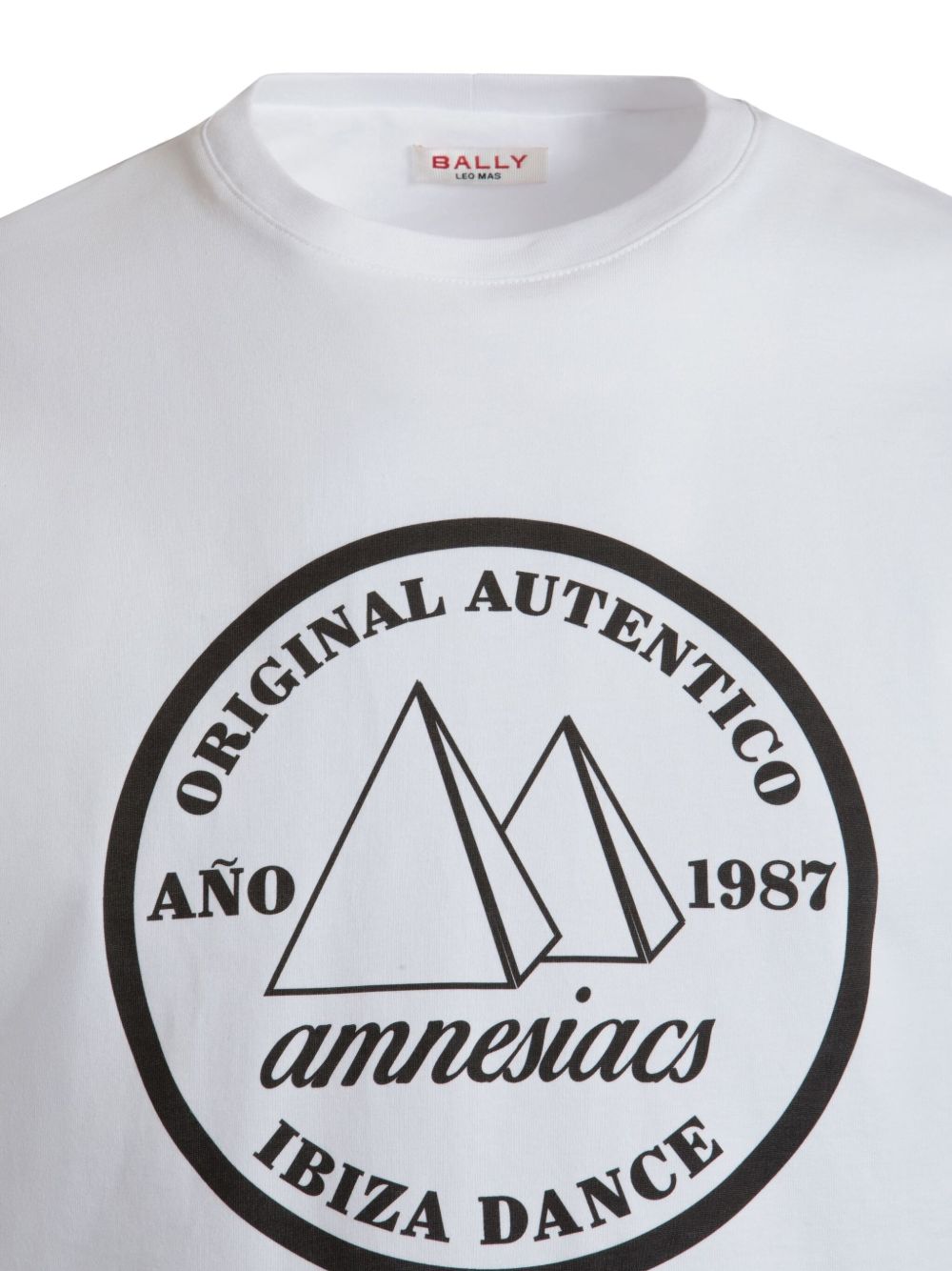 X Dj Leo Mas Amnesia-Print T-Shirt