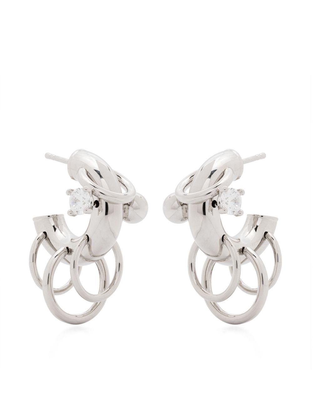 Pierced Hoop Earrings