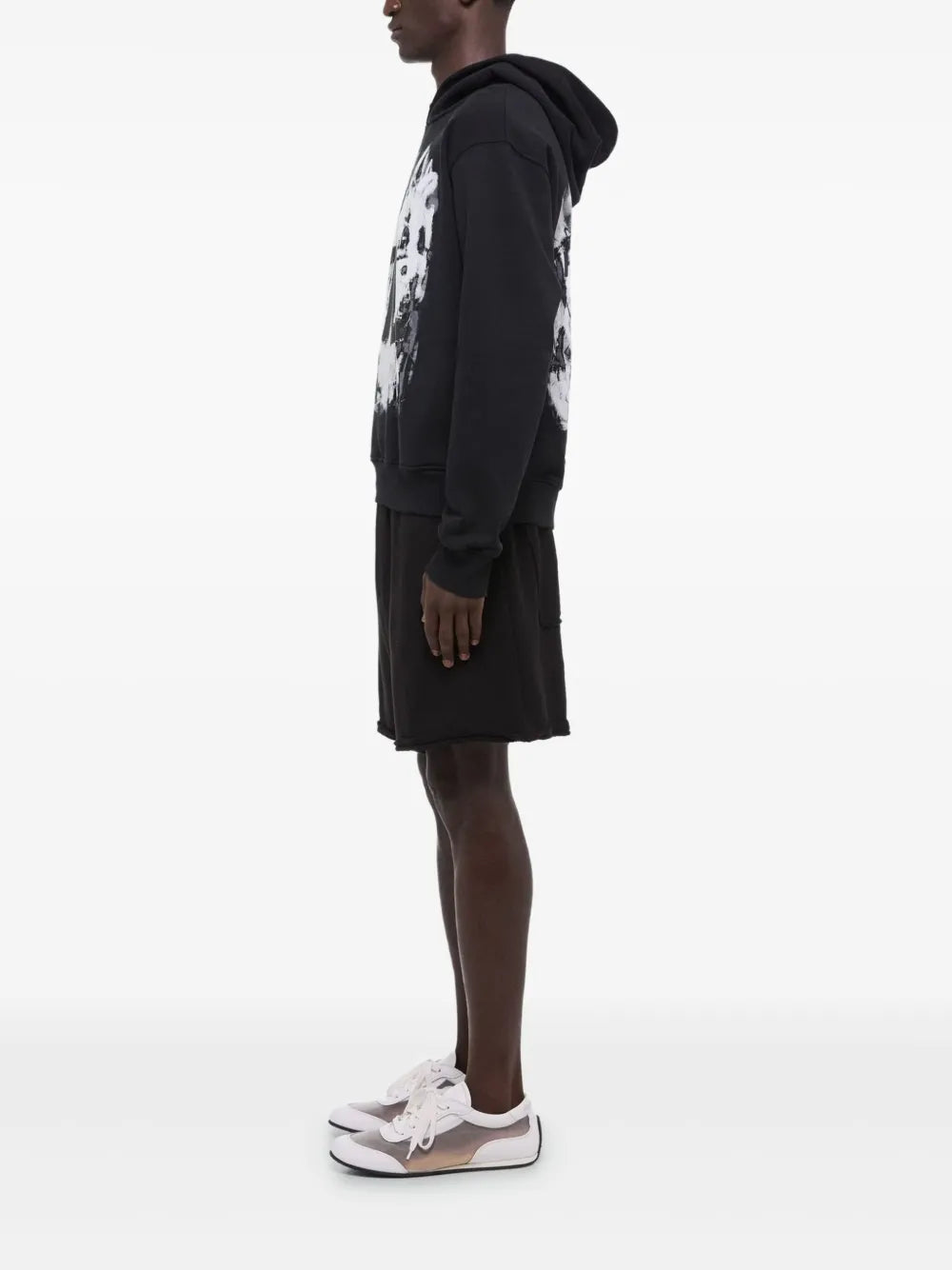 Graphic-Print Hoodie