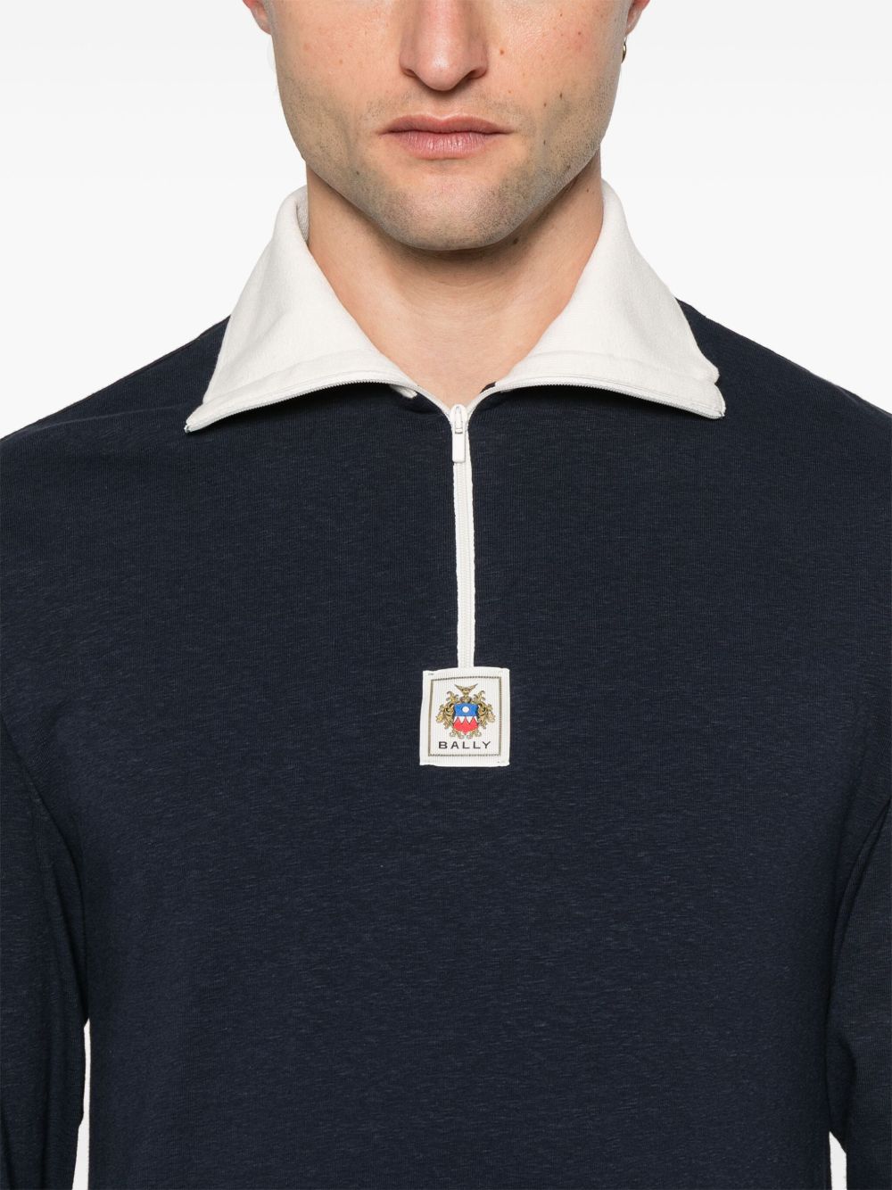 Logo-Patch Sweater