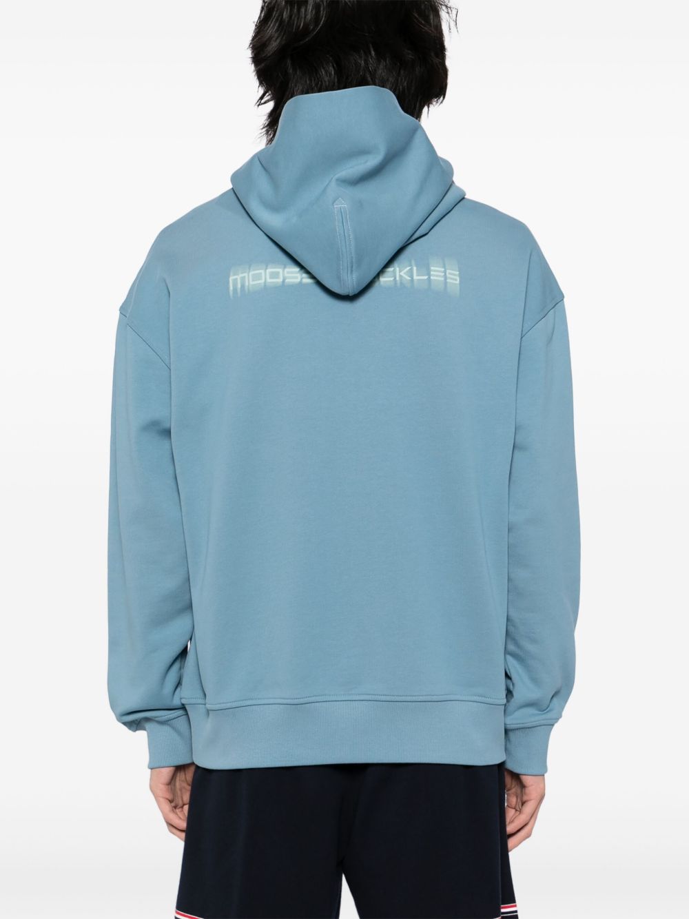 logo-print hoodie