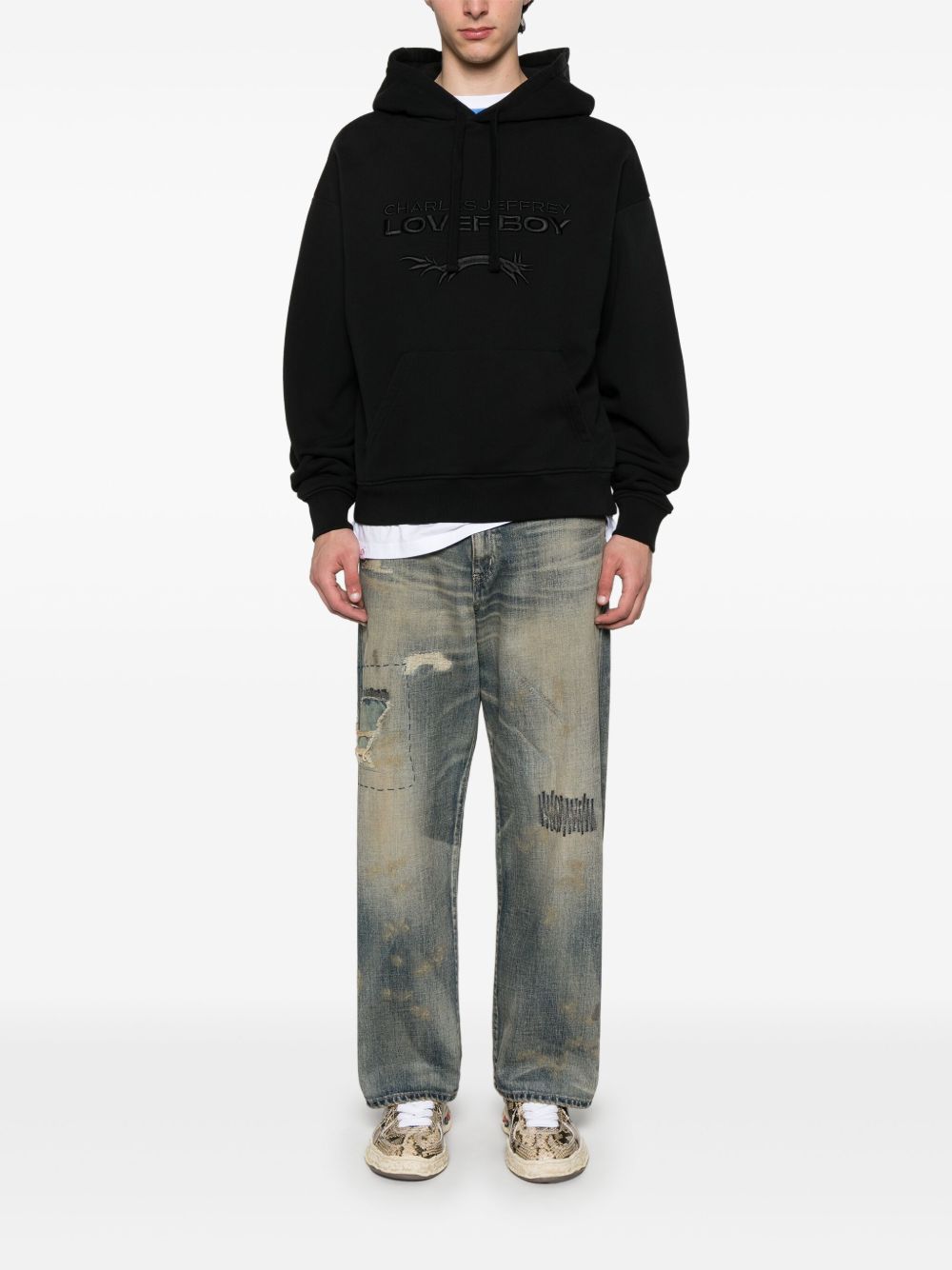 Black Logo Hoodie