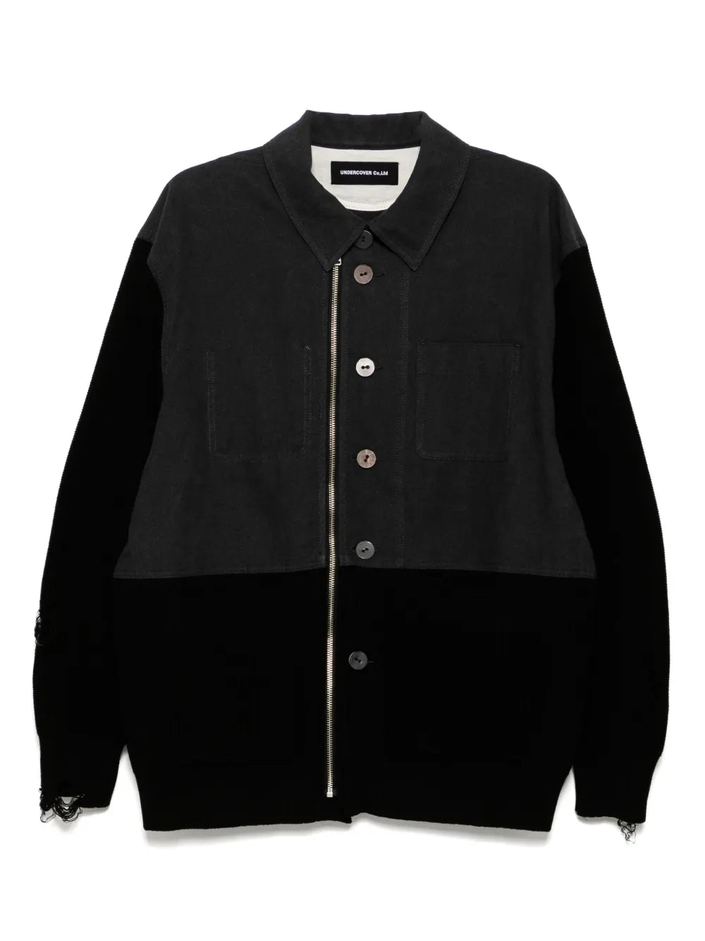 Panelled Shirt Jacket