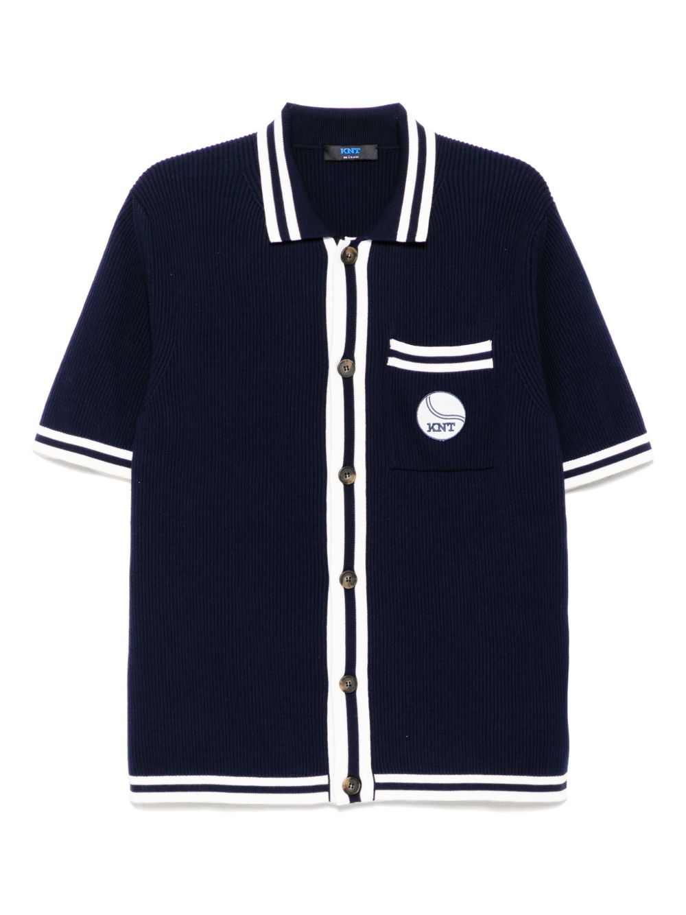 Logo-Patch Shirt