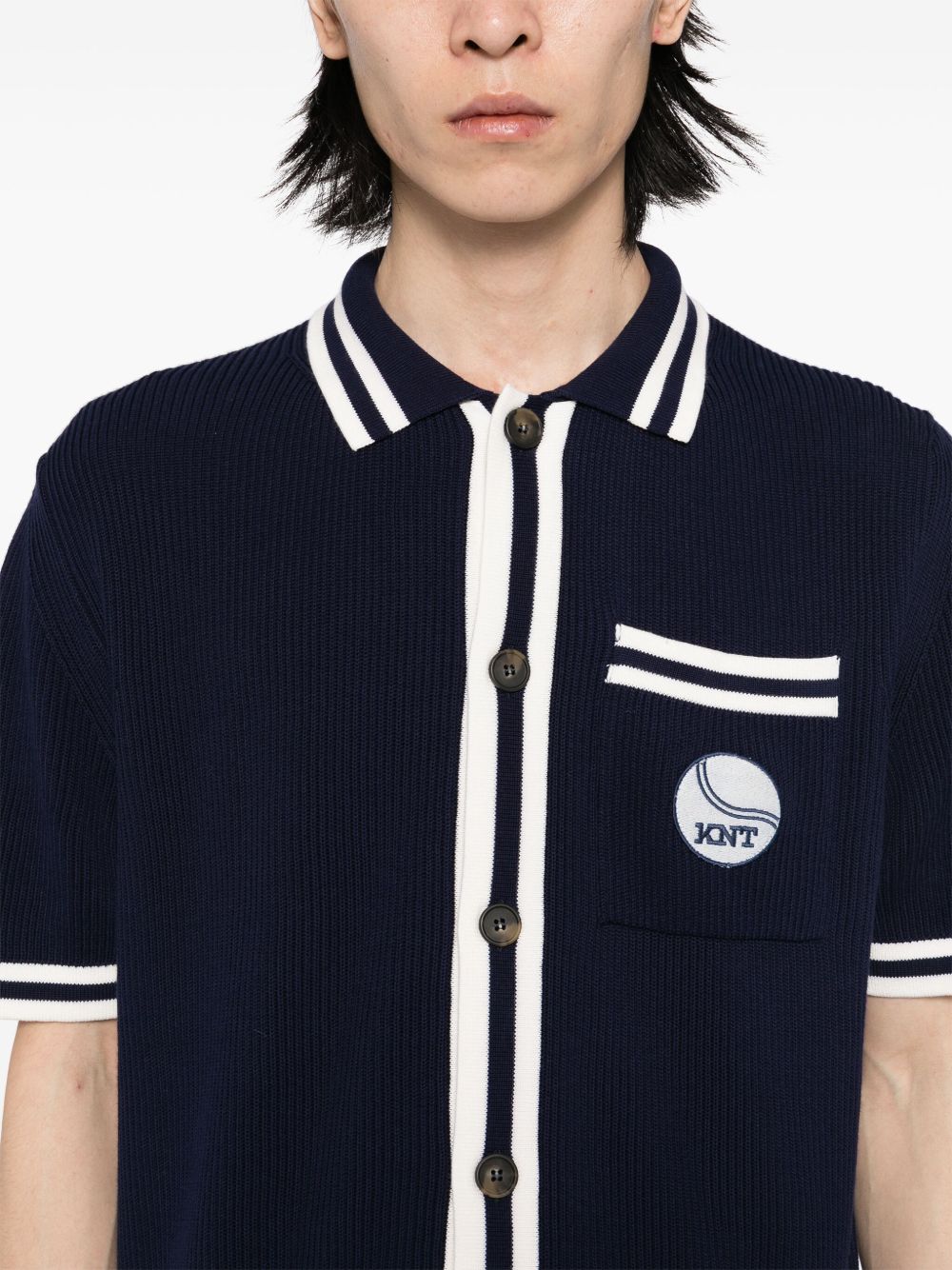 Logo-Patch Shirt