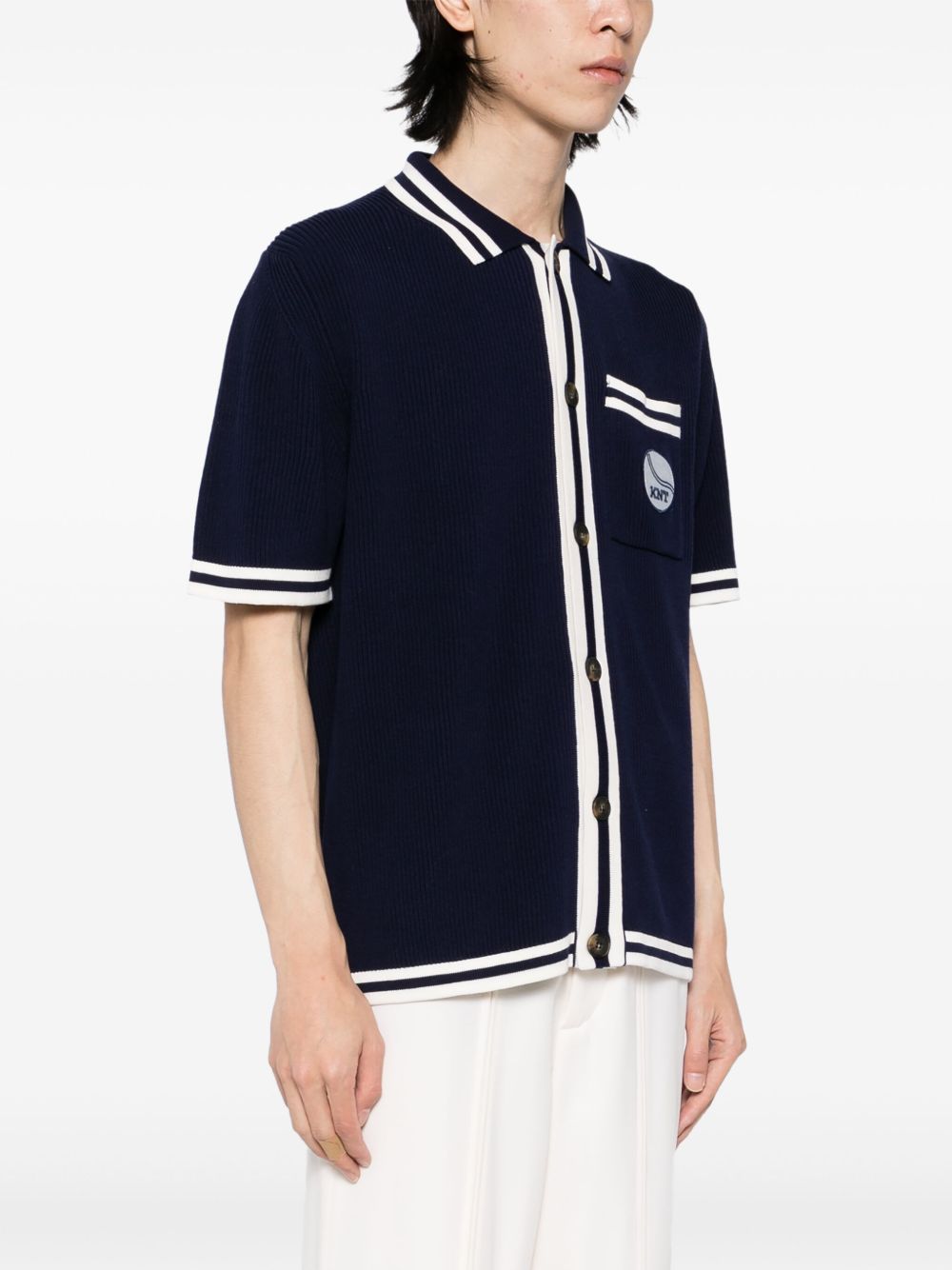 Logo-Patch Shirt