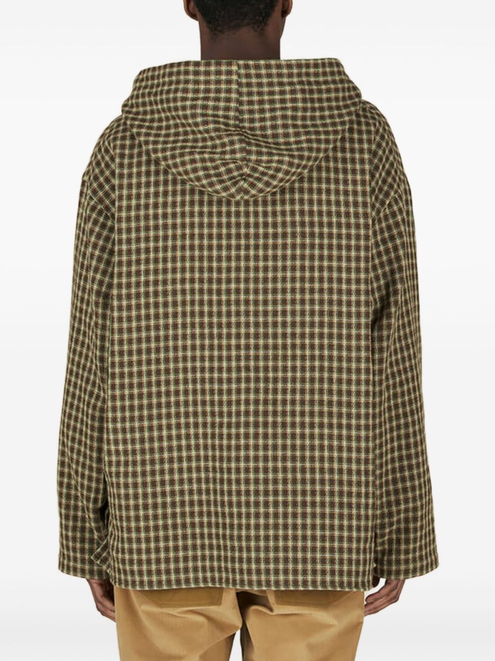 Checked Hoodie