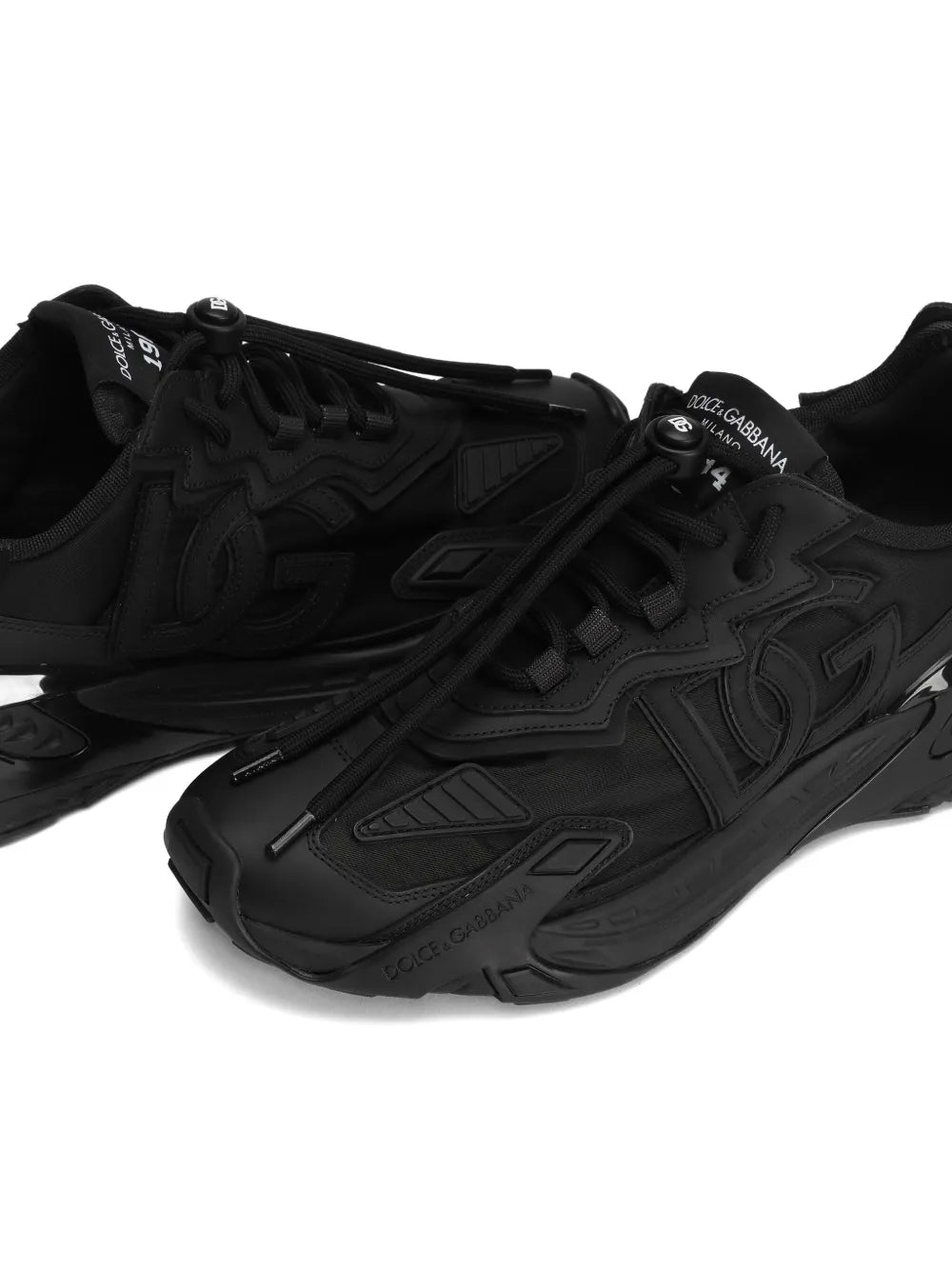 Logo-Patch Panelled Sneakers