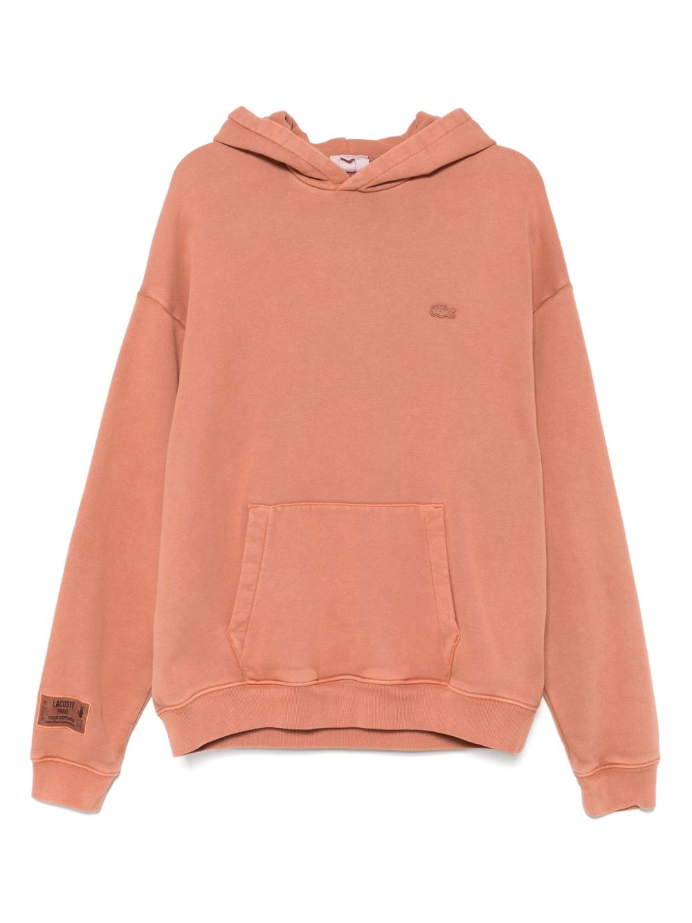 logo-patch hoodie