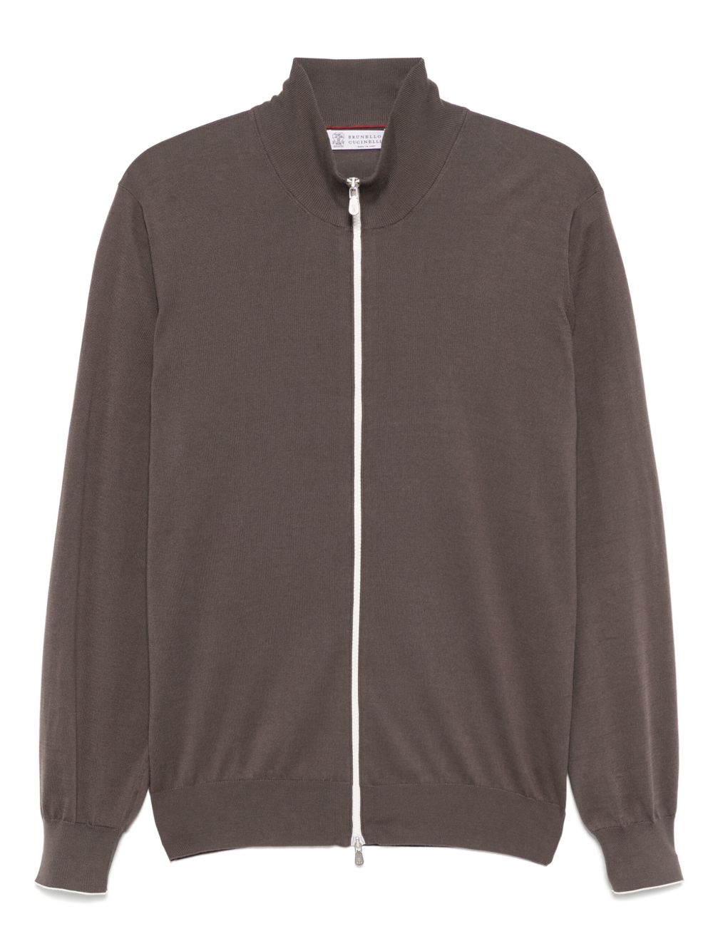 zip-up sweatshirt