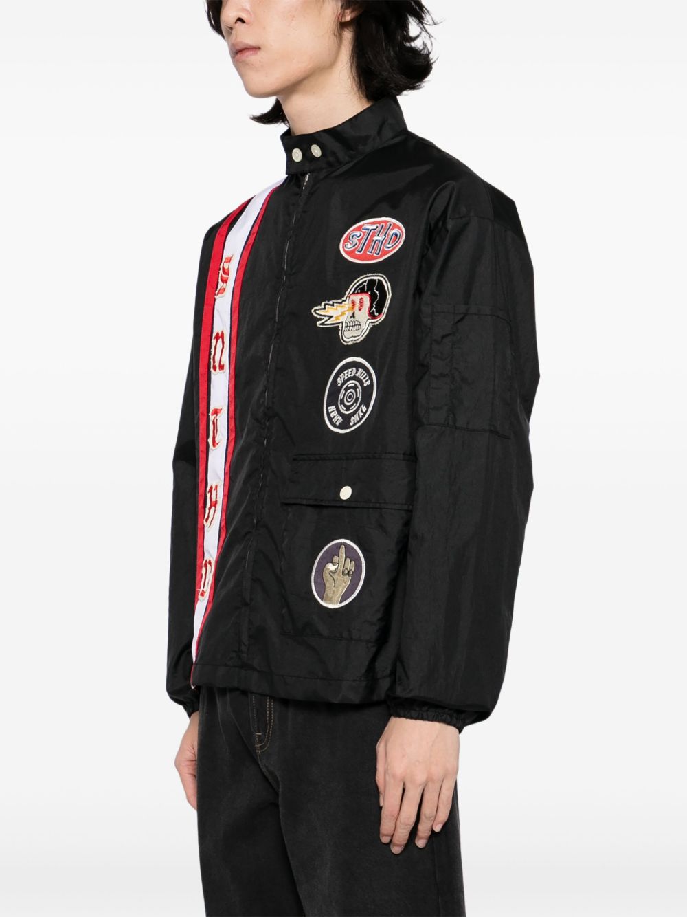 zip-up jacket