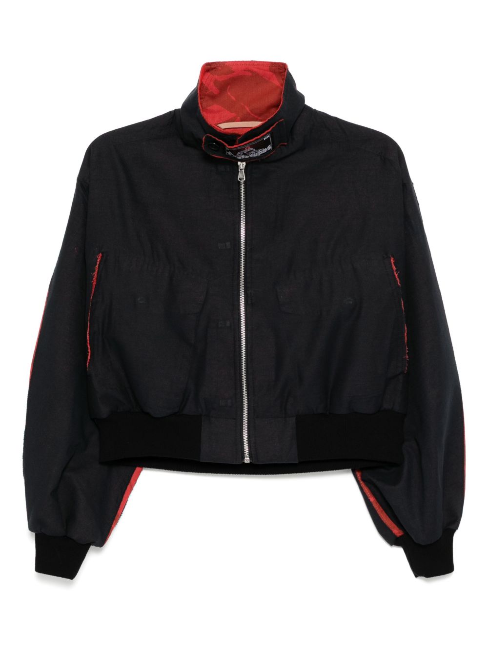 distressed jacket