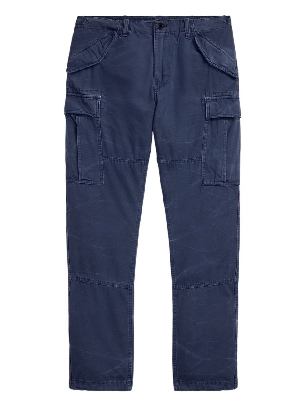 slim-cut cargo trousers