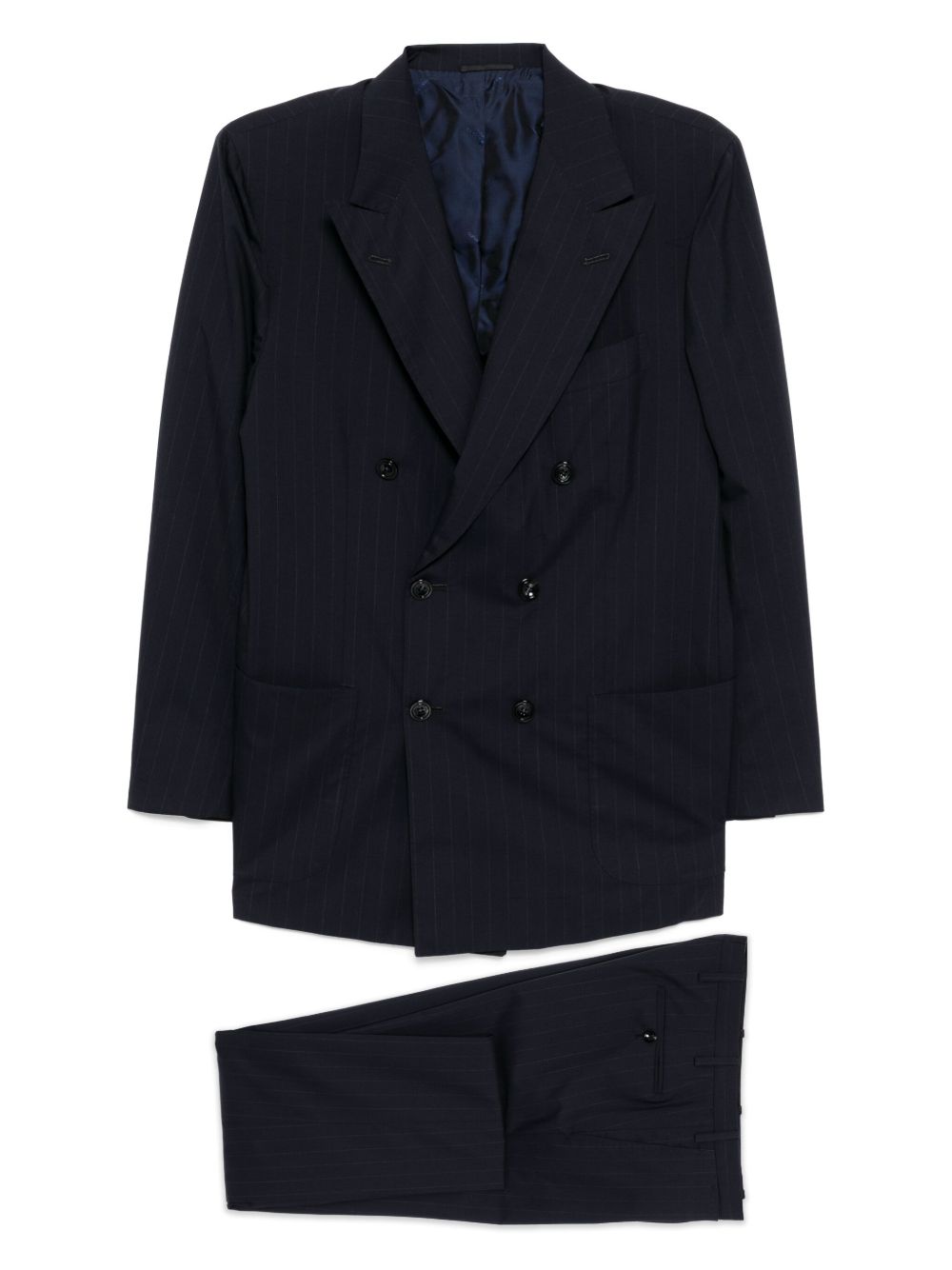 pinstripe suit