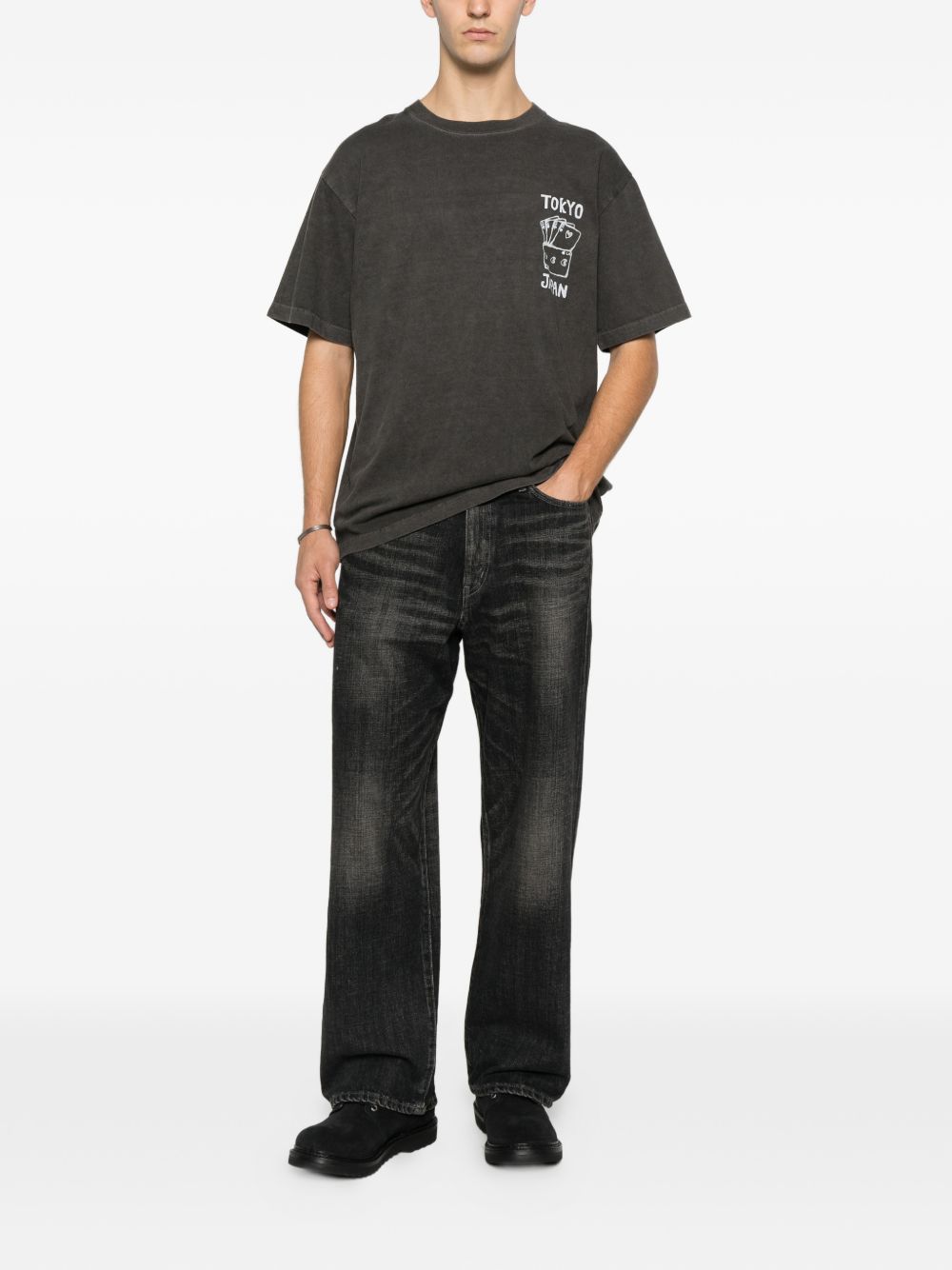 belt-loop pocket jeans