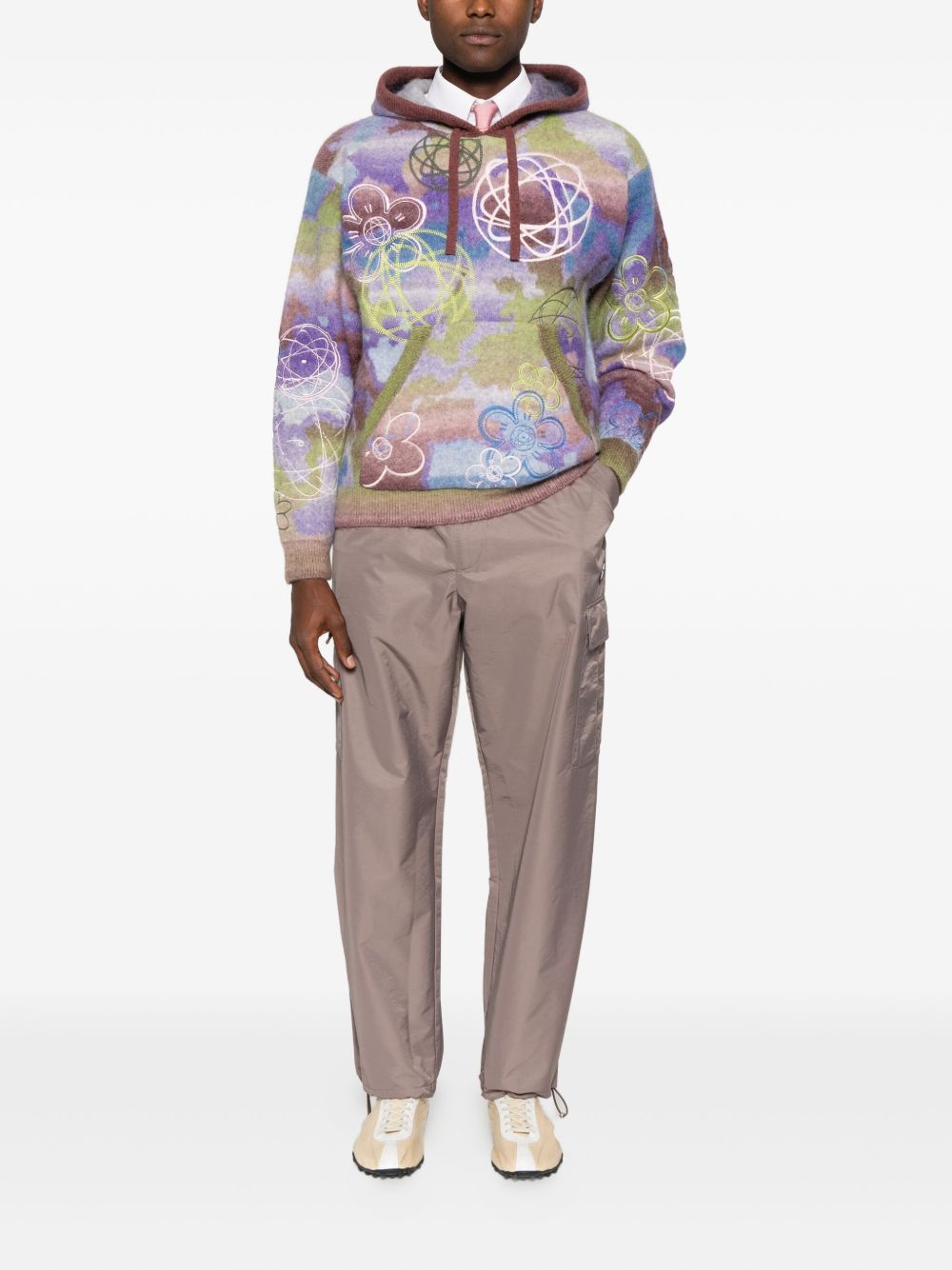 x Futura 2000 drawstring hoodie 