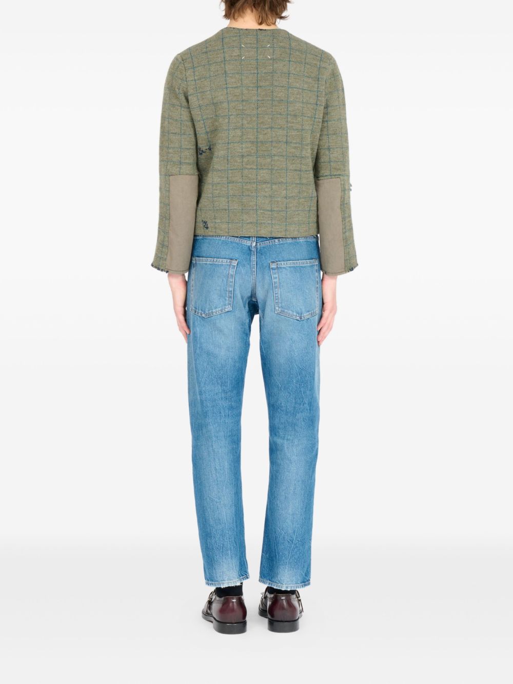 virgin-wool cardigan