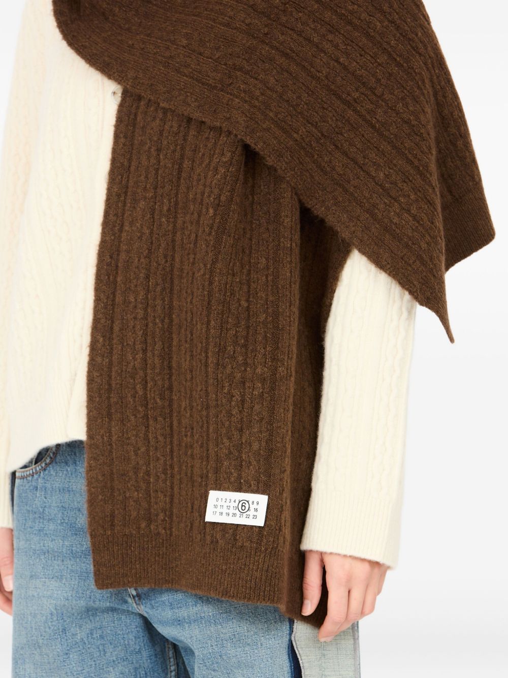 ribbed scarf