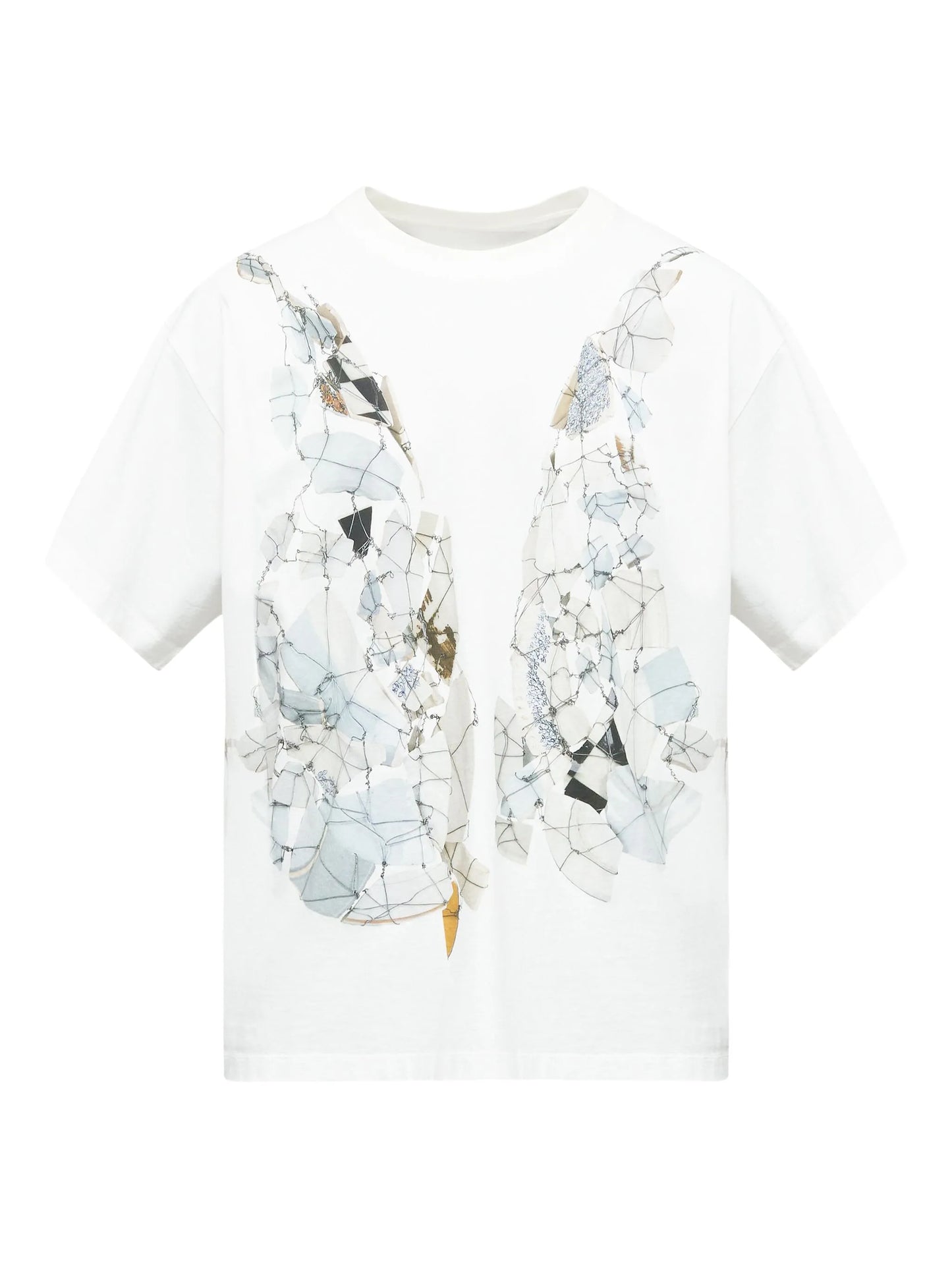Fragmented Wings Graphic T-Shirt