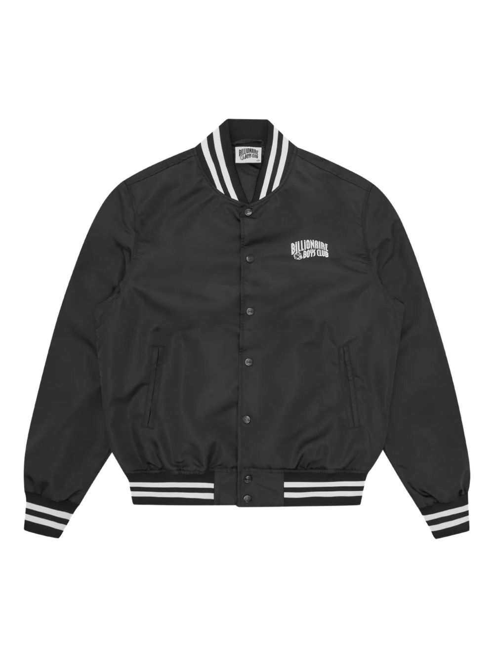 logo-print varsity jacket