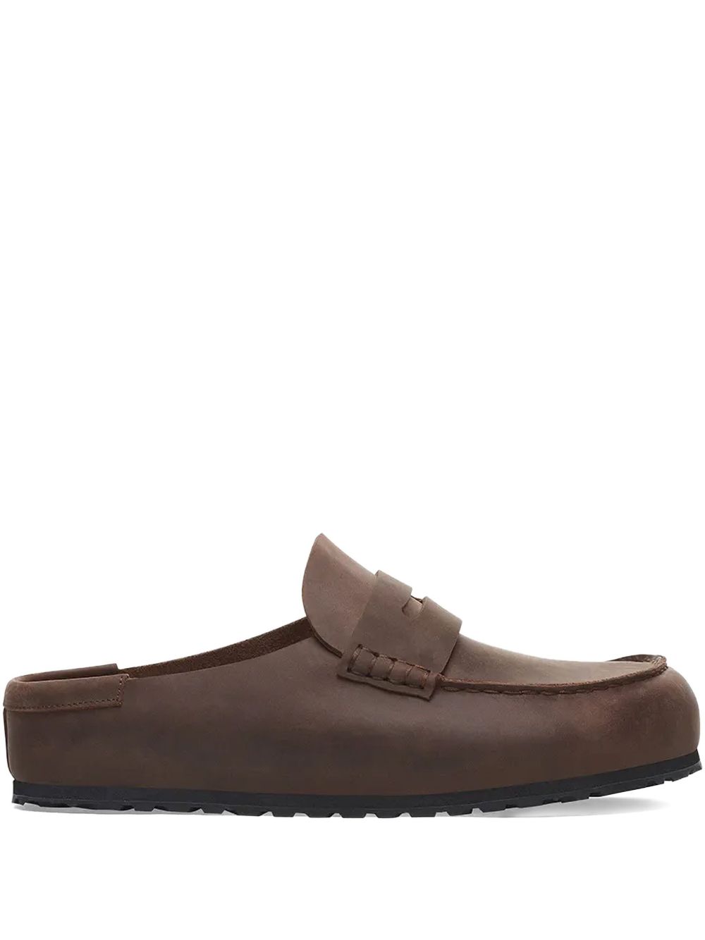 Naples penny-slot mules