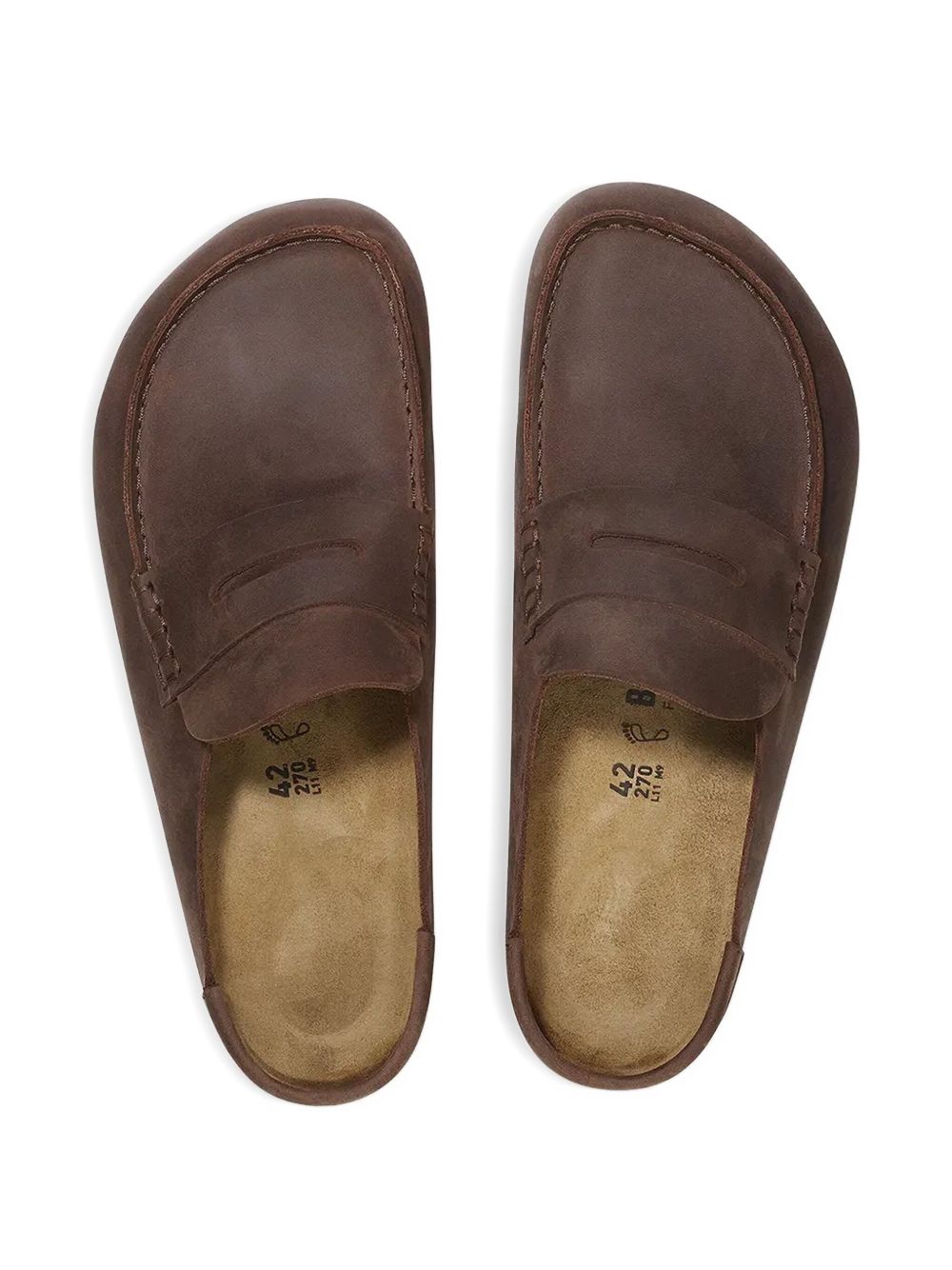 Naples penny-slot mules