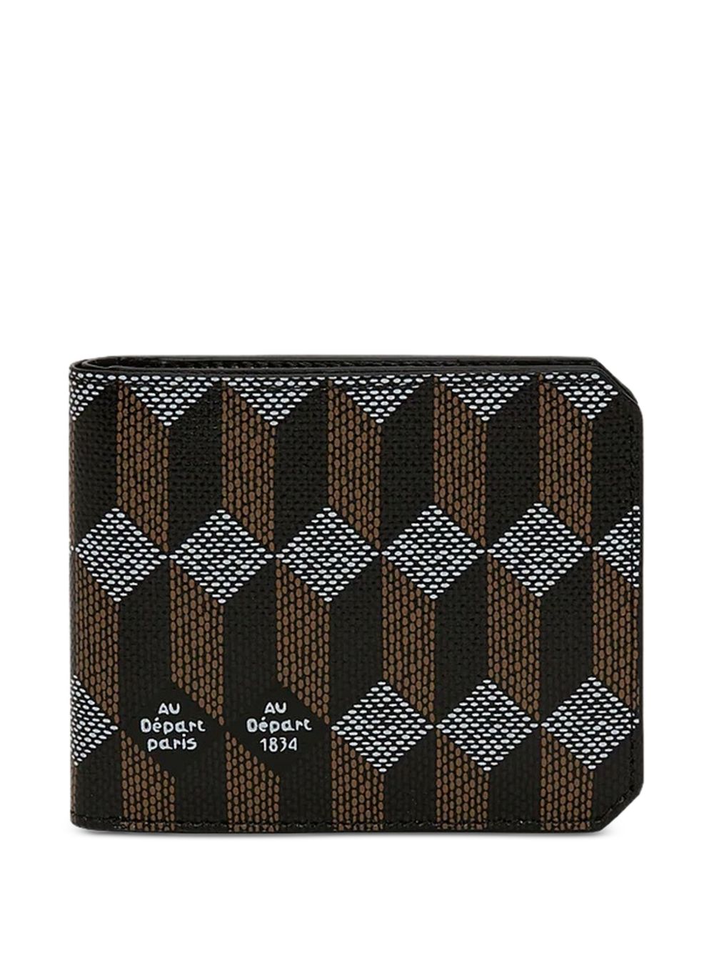 geometric-pattern wallet