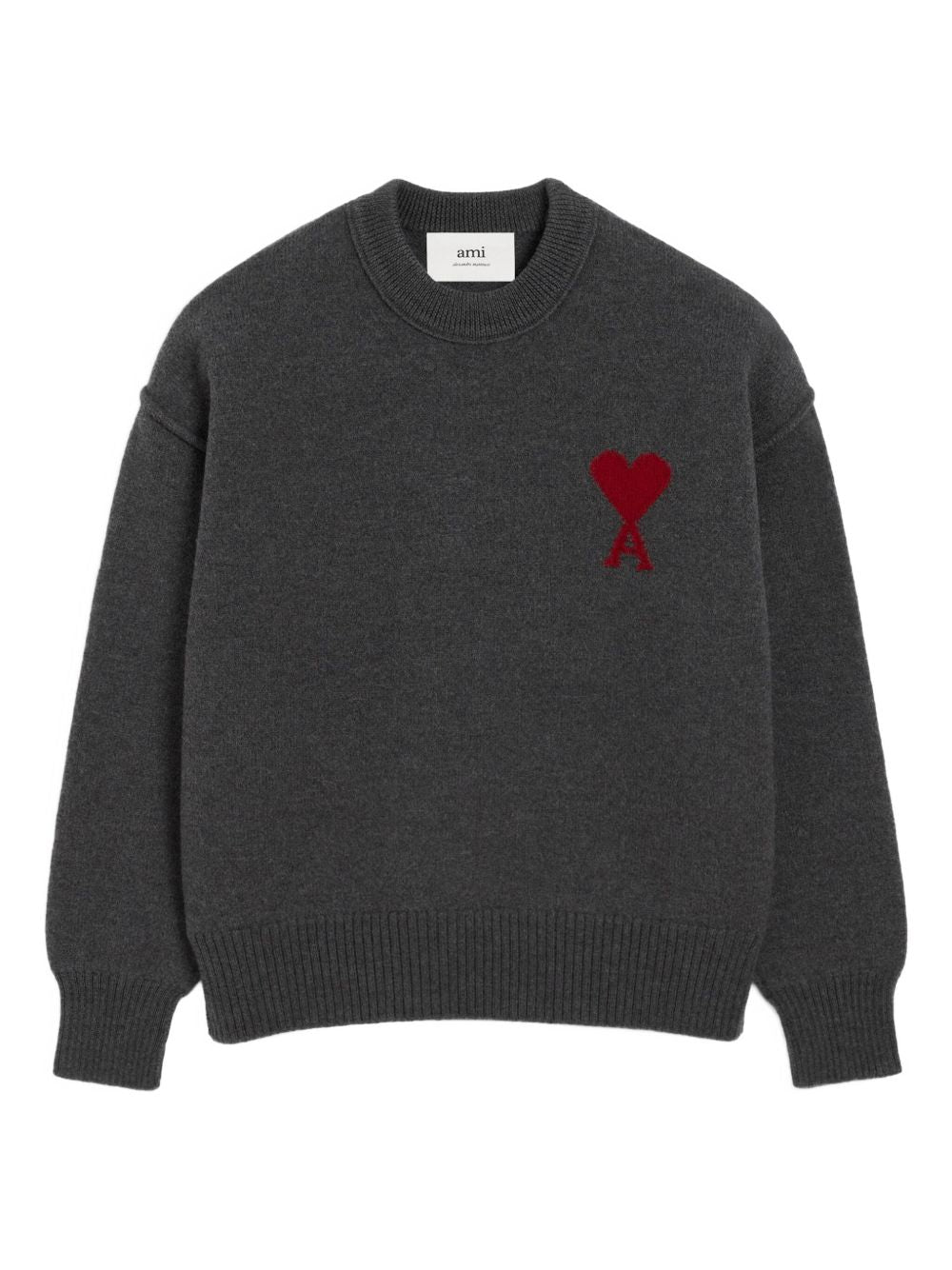 Ami De Coeur crew-neck wool sweater