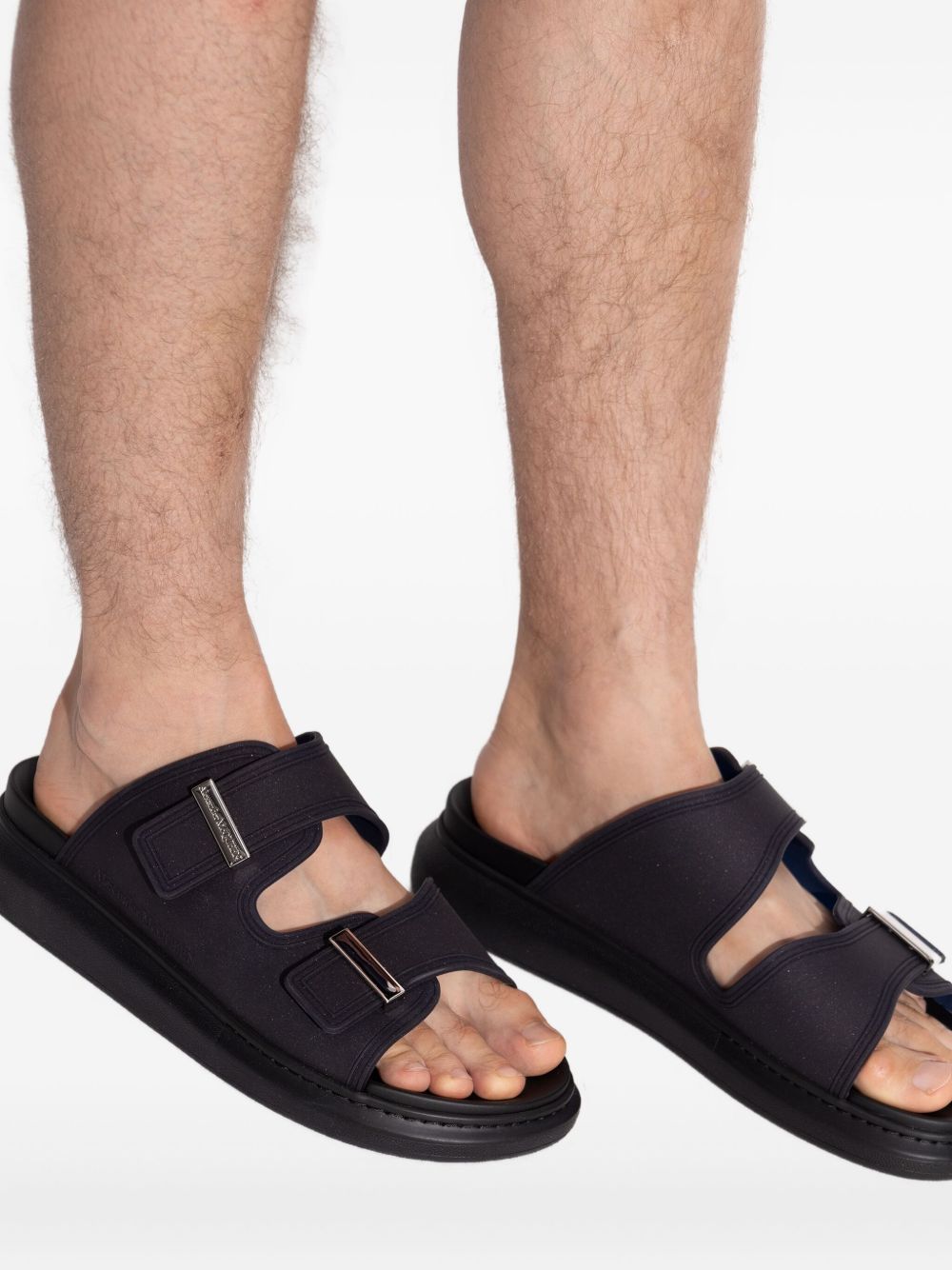 round-toe sandals