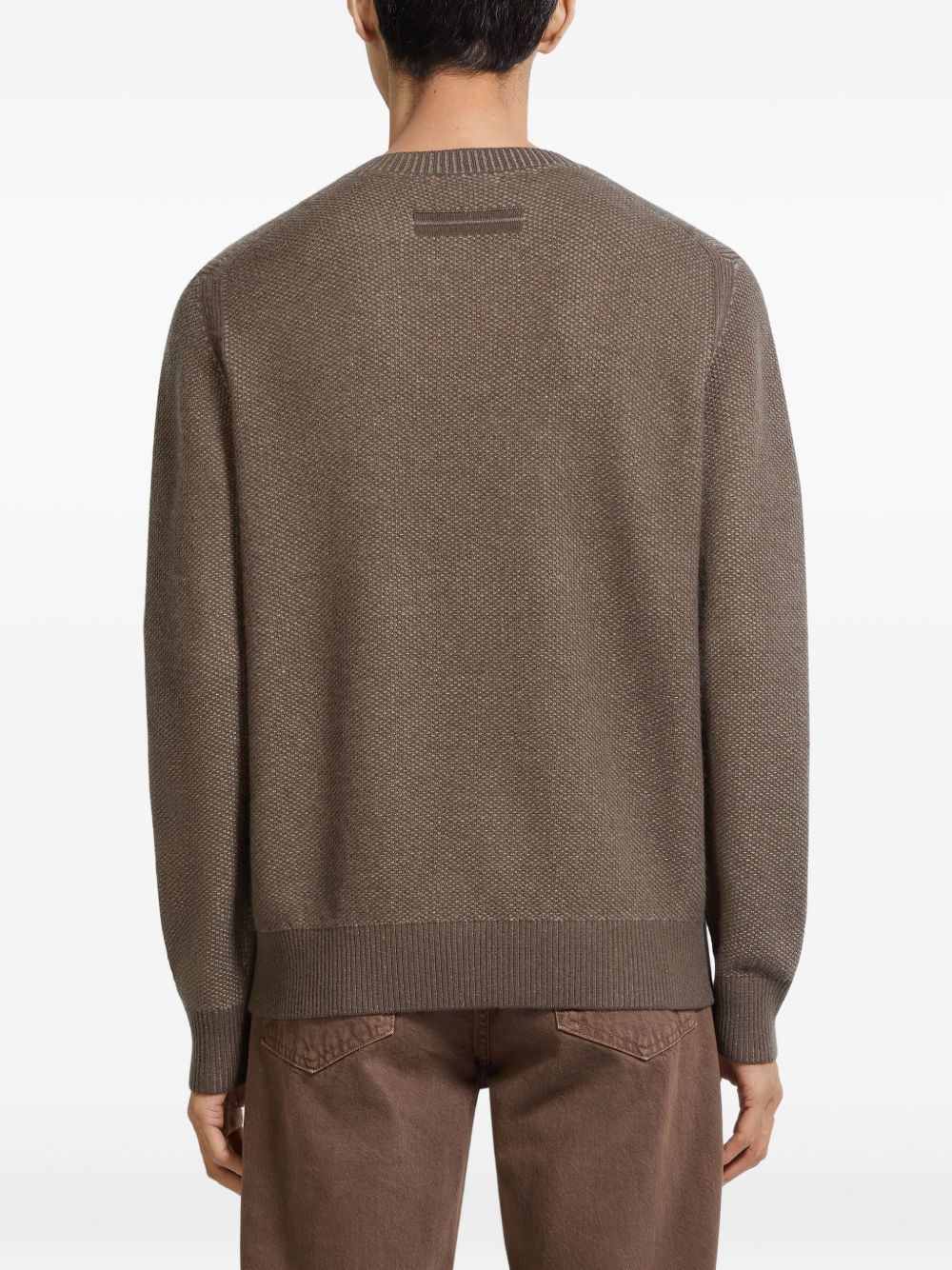 crewneck cashmere sweater