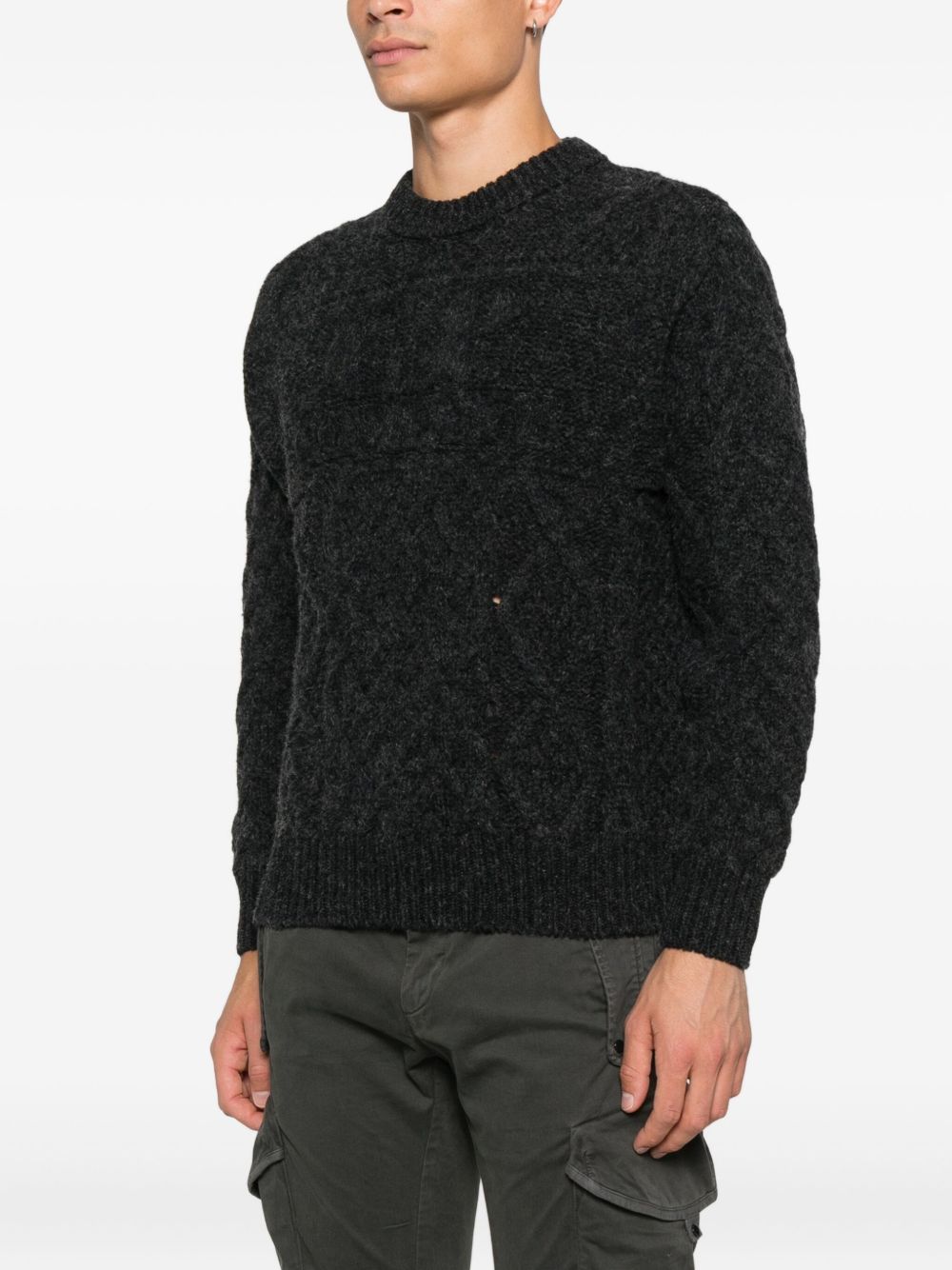 round-neck sweater