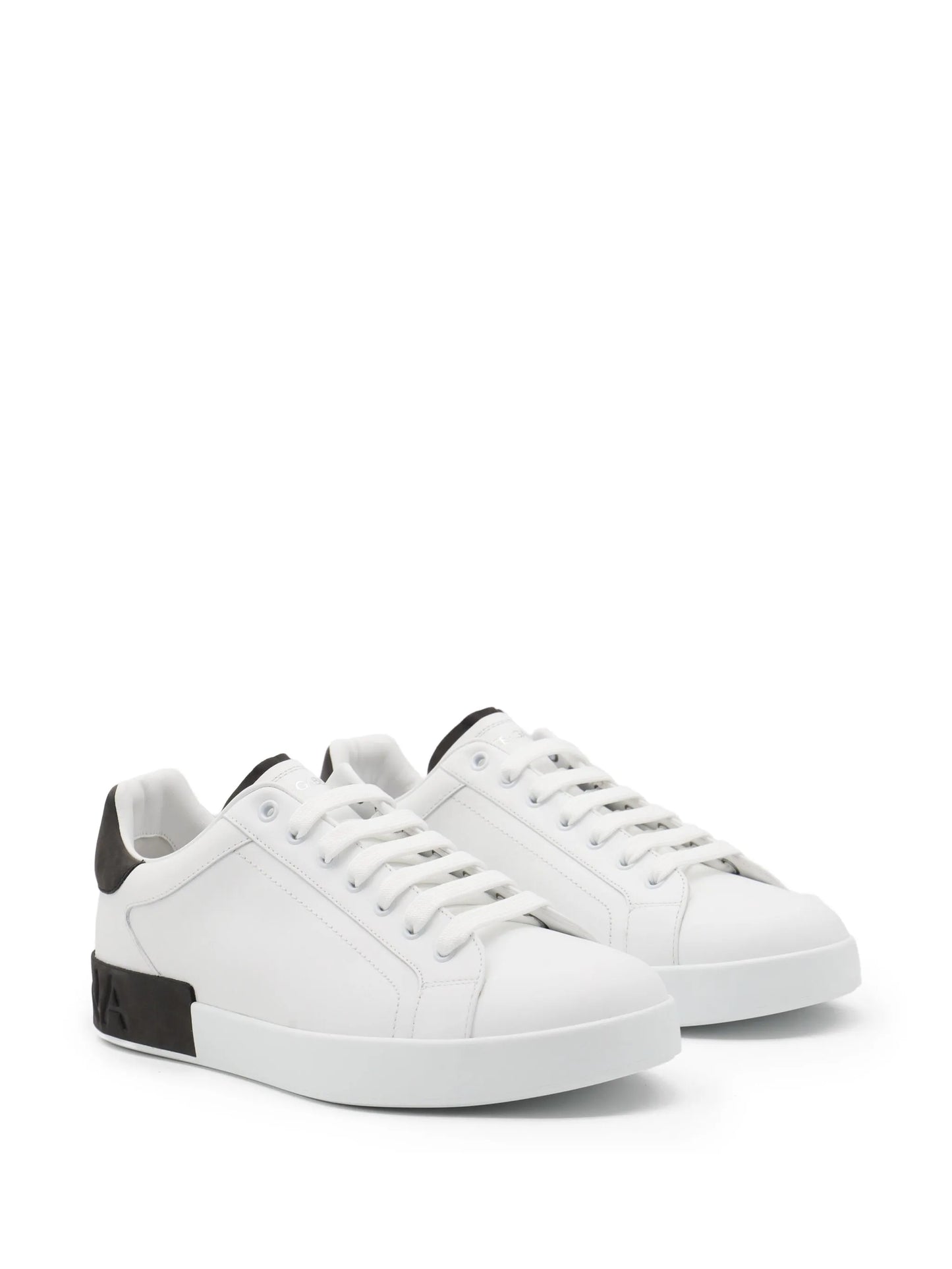 Leather Panelled Sneakers