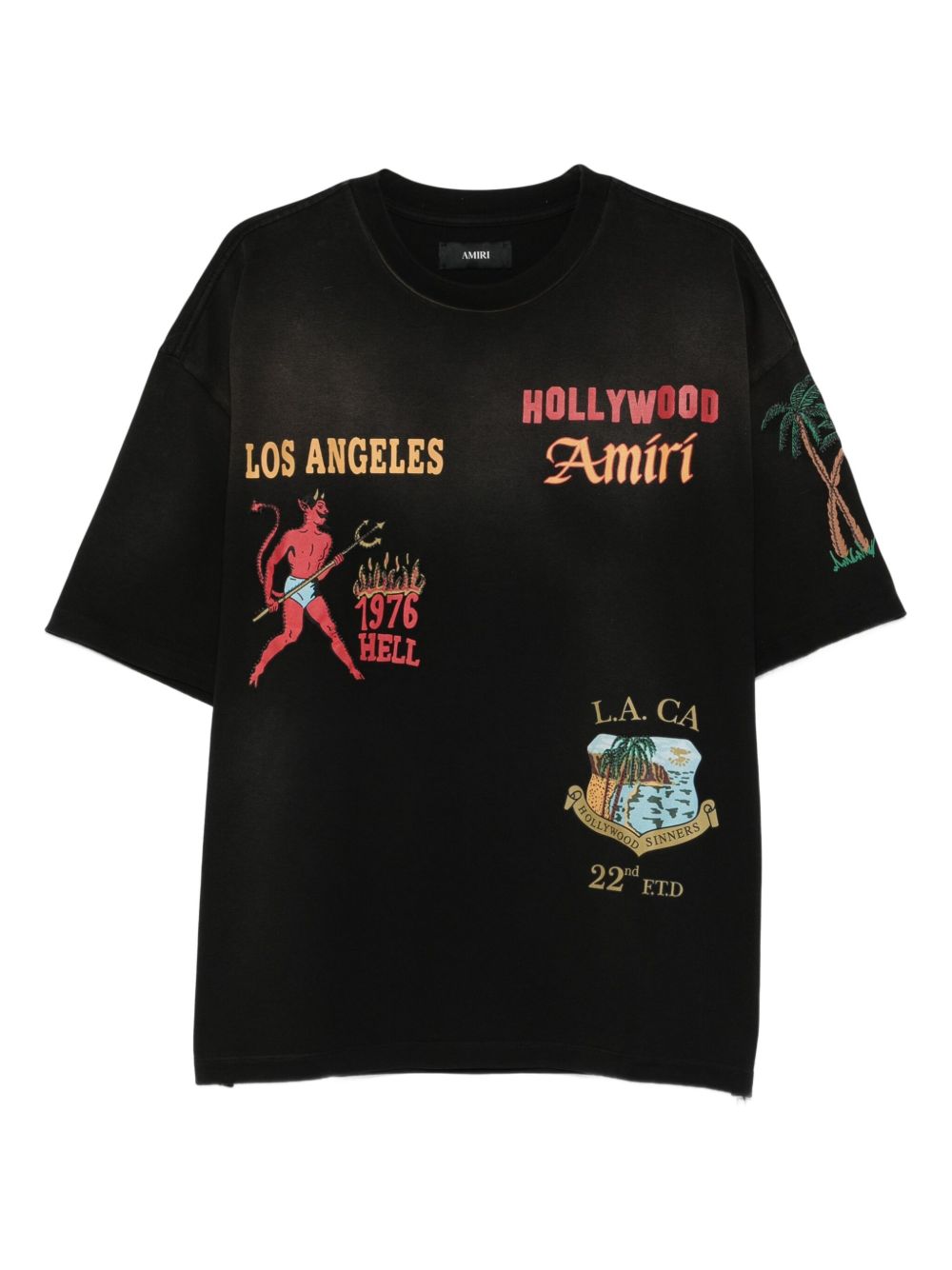 graphic-print T-shirt