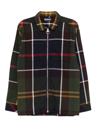 Plaid Cotton Shirt Jacket