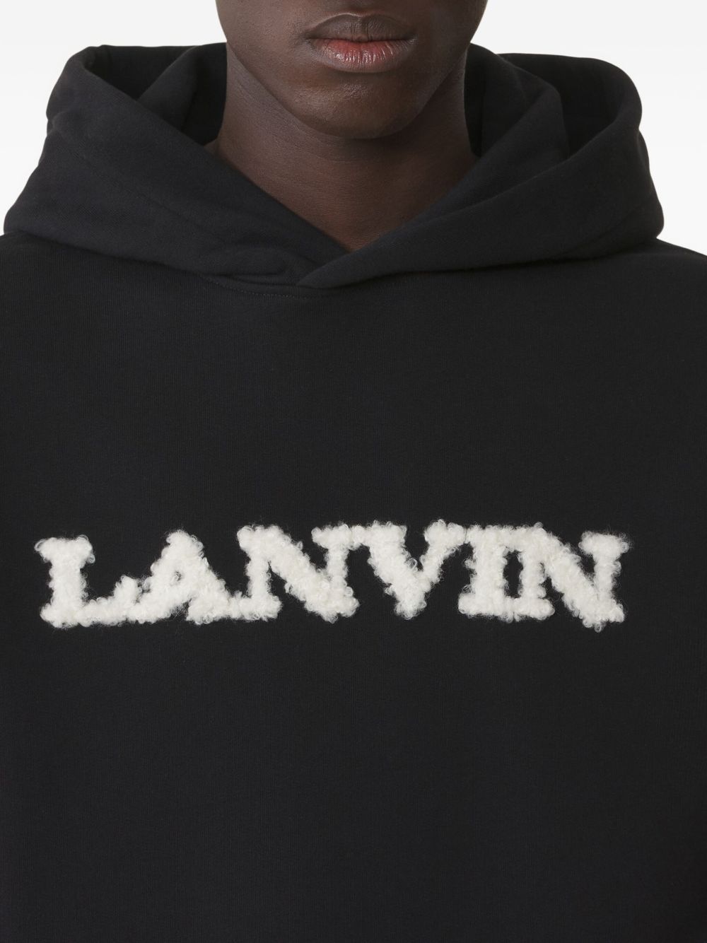 embroidered hoodie