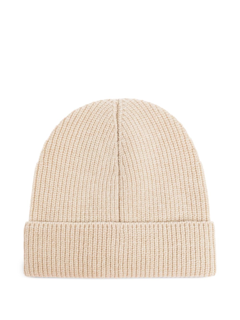 ribbed merino-wool beanie