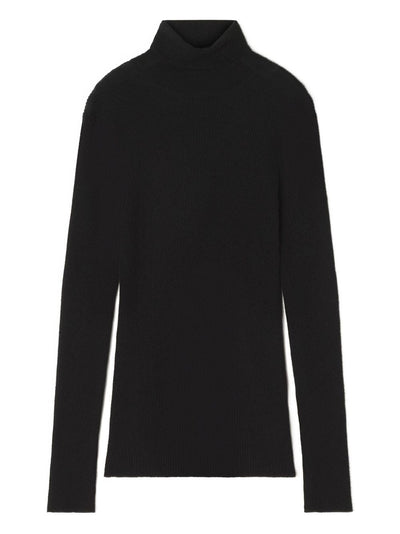 Ribbed Turtleneck Sweater
