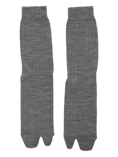 Ribbed Crew Socks