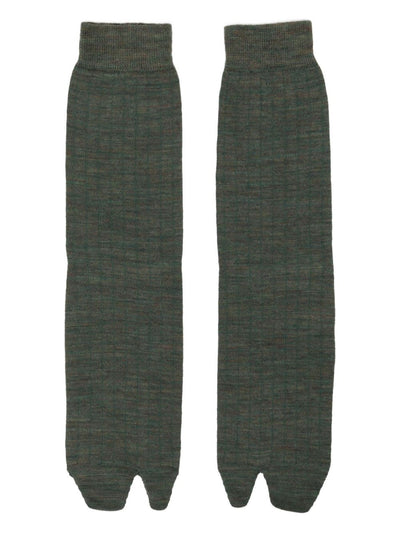 Ribbed Crew Socks