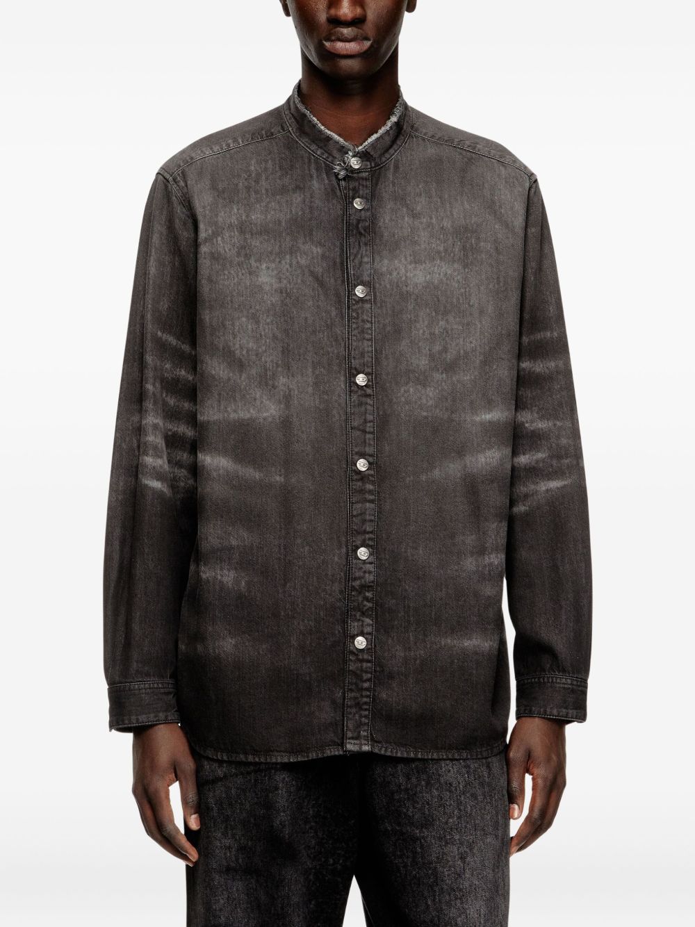 honeycomb denim shirt