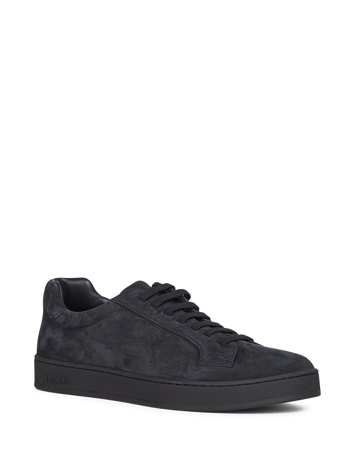 Ludlow Elasticated-Lace Round-Toe Sneakers