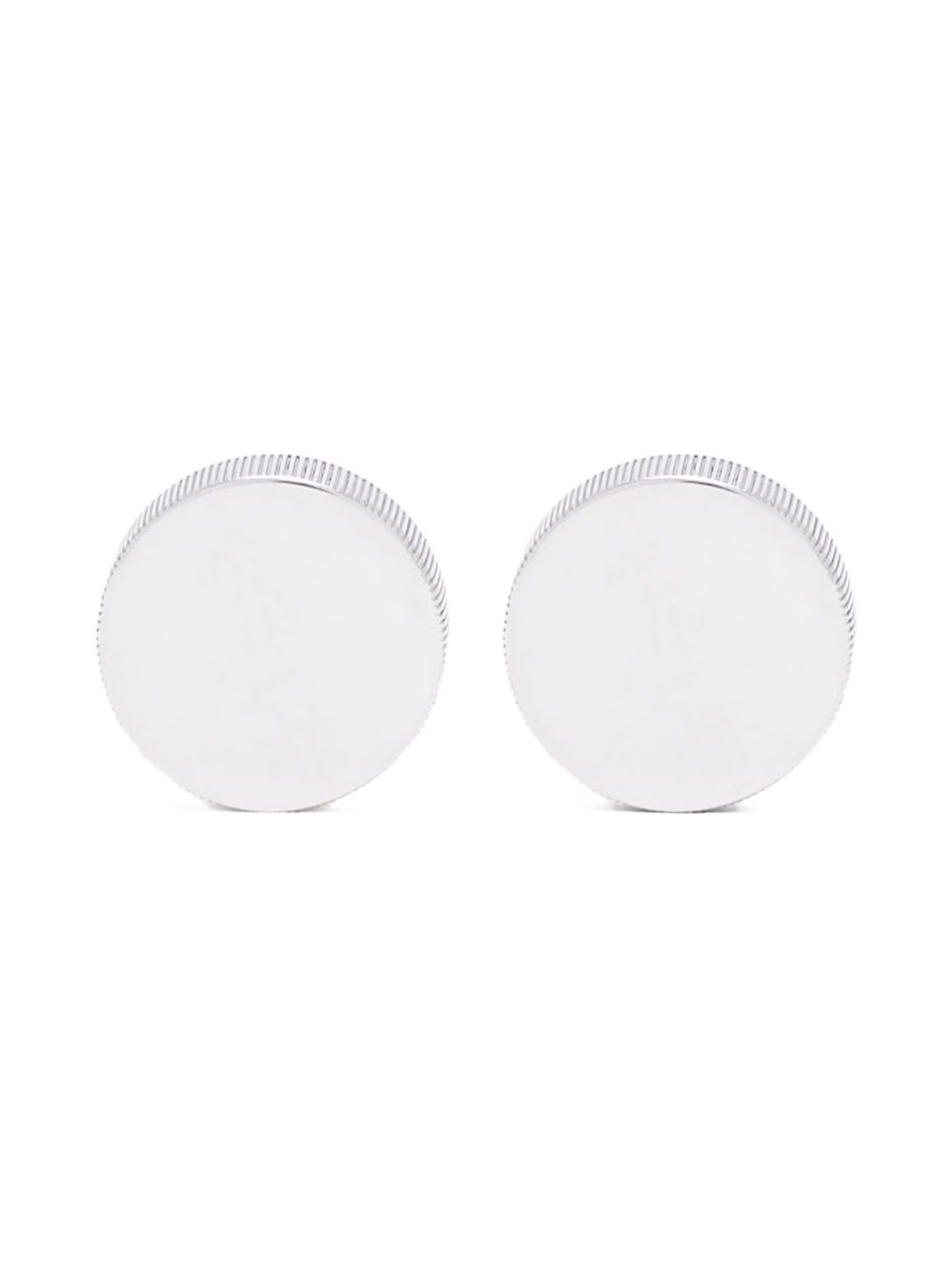 round polished cufflinks