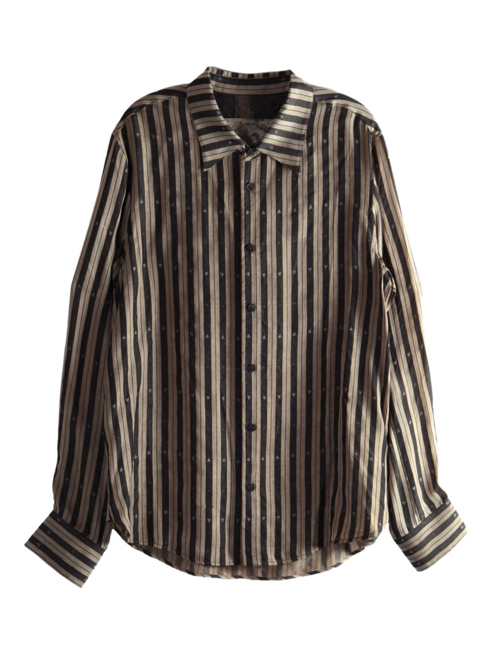 striped buttoned shirt