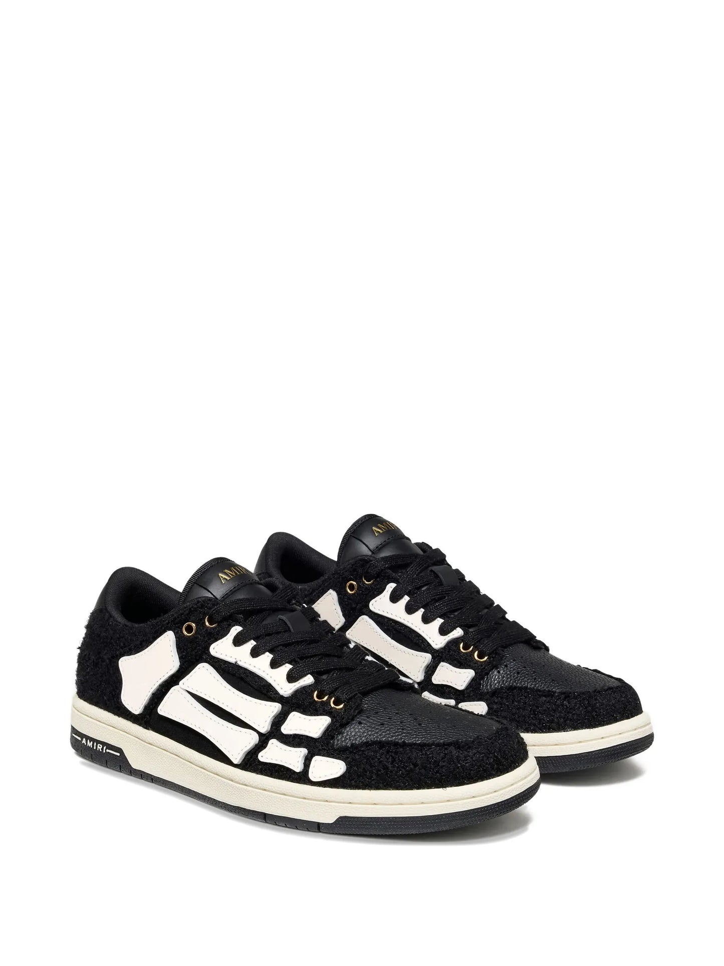 Skeleton-Embellished Sneakers