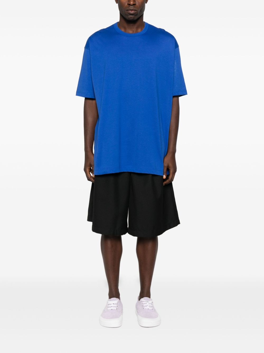 crew-neck short-sleeves T-shirt