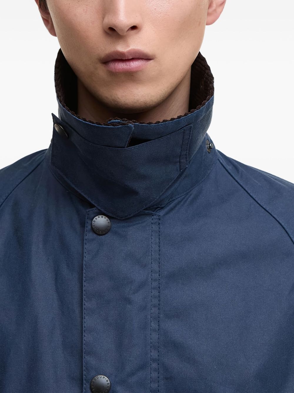 Bedale corduroy-collar jacket
