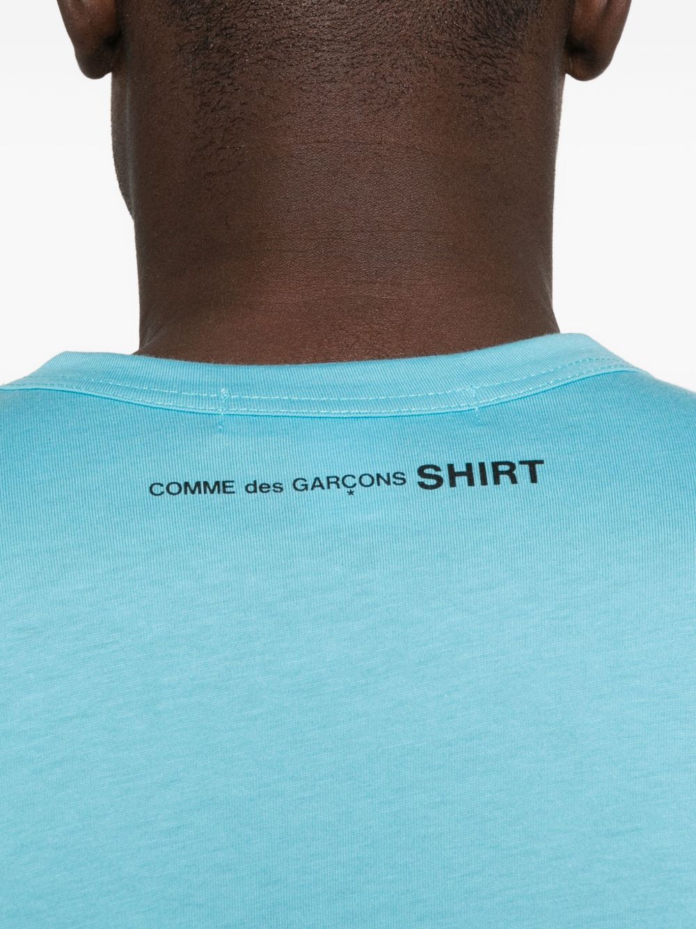 round-neck short-sleeves T-shirt