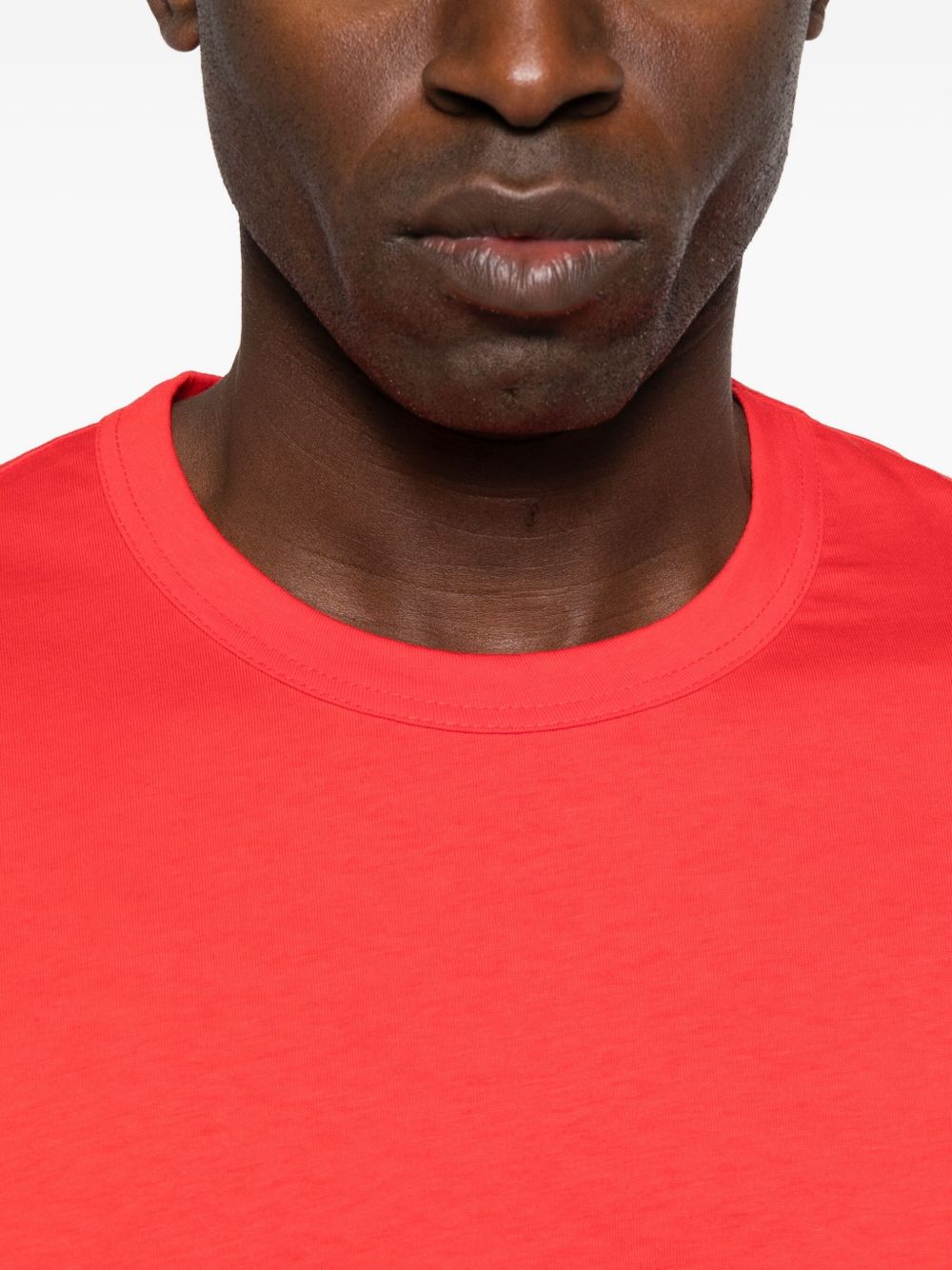 round-neck short-sleeves T-shirt